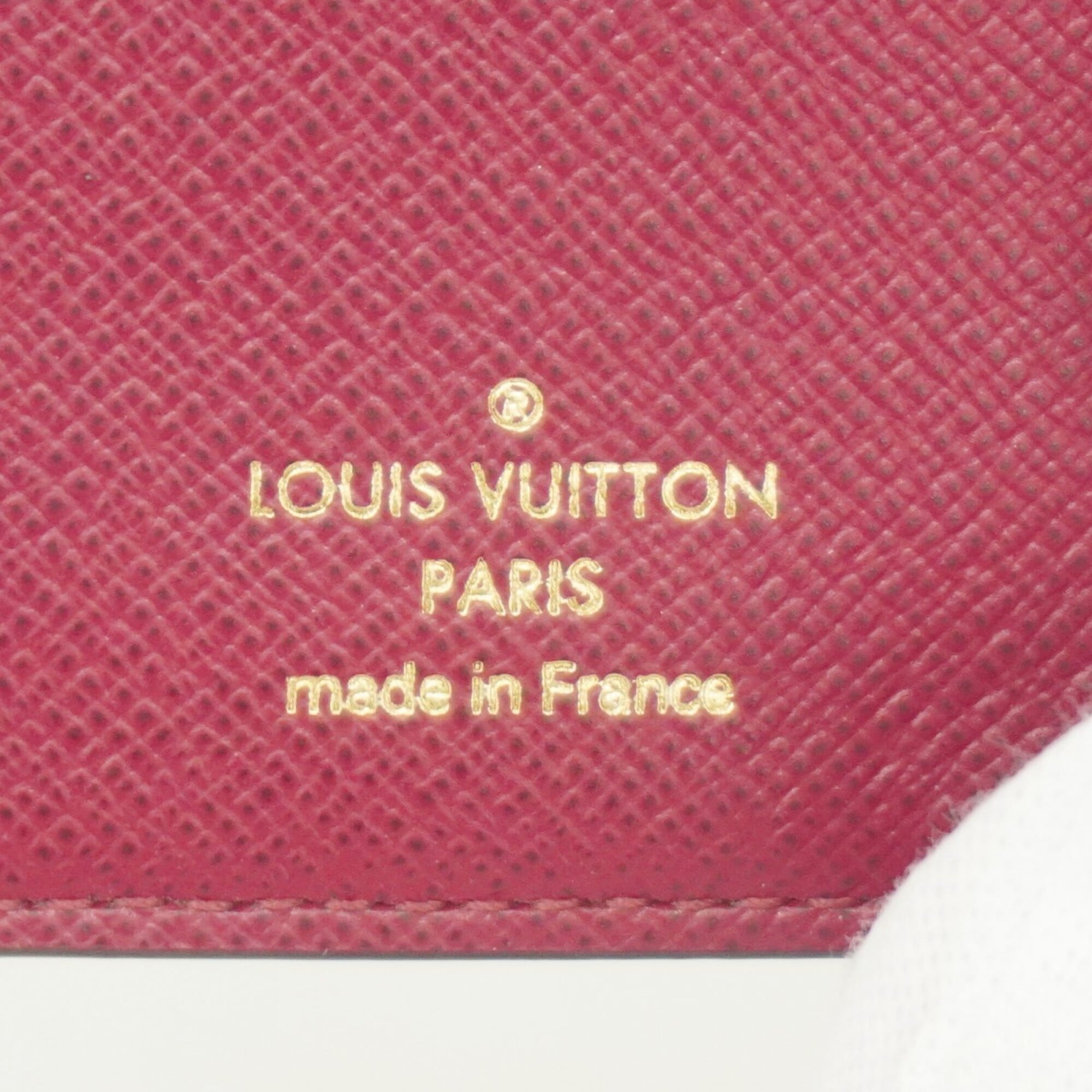 Louis Vuitton Brown Fuchsia Wallet (Bi-Fold) (Pre-Owned)