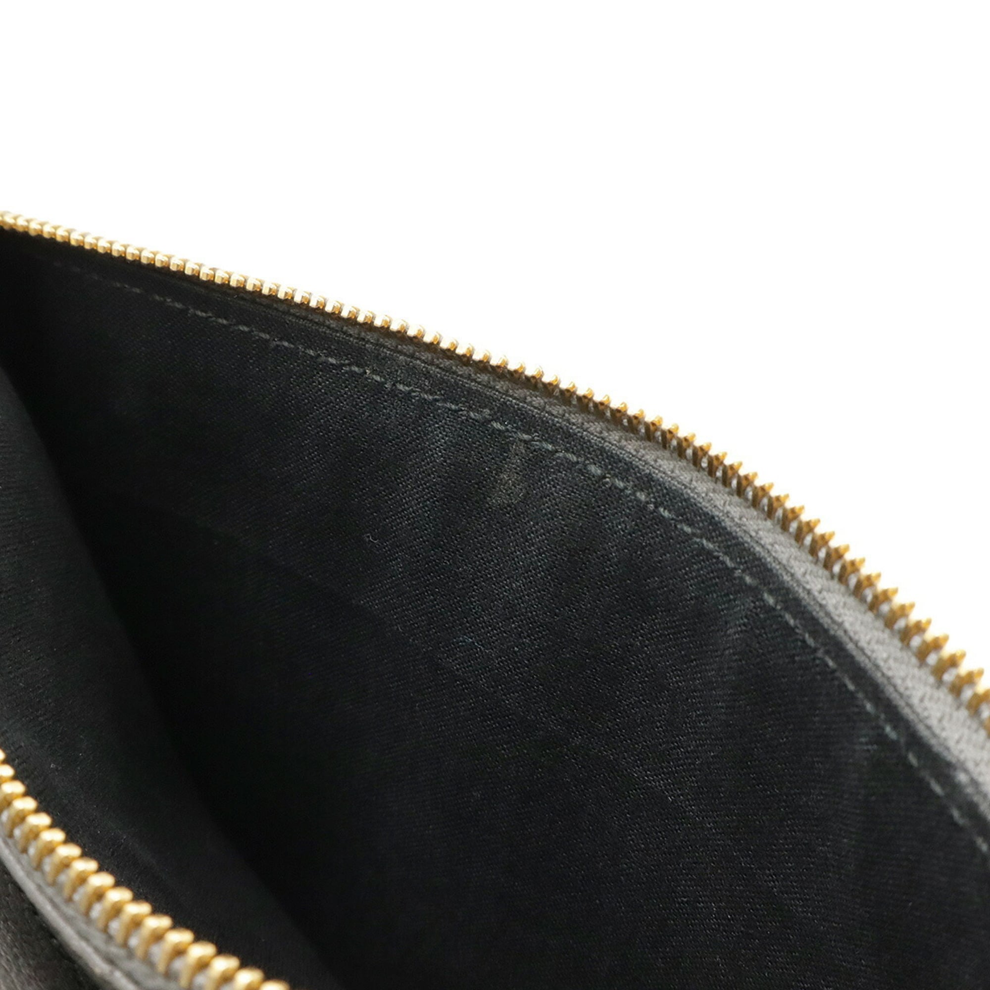Balenciaga Gray Leather Pochette Shoulder Bag (Pre-Owned)