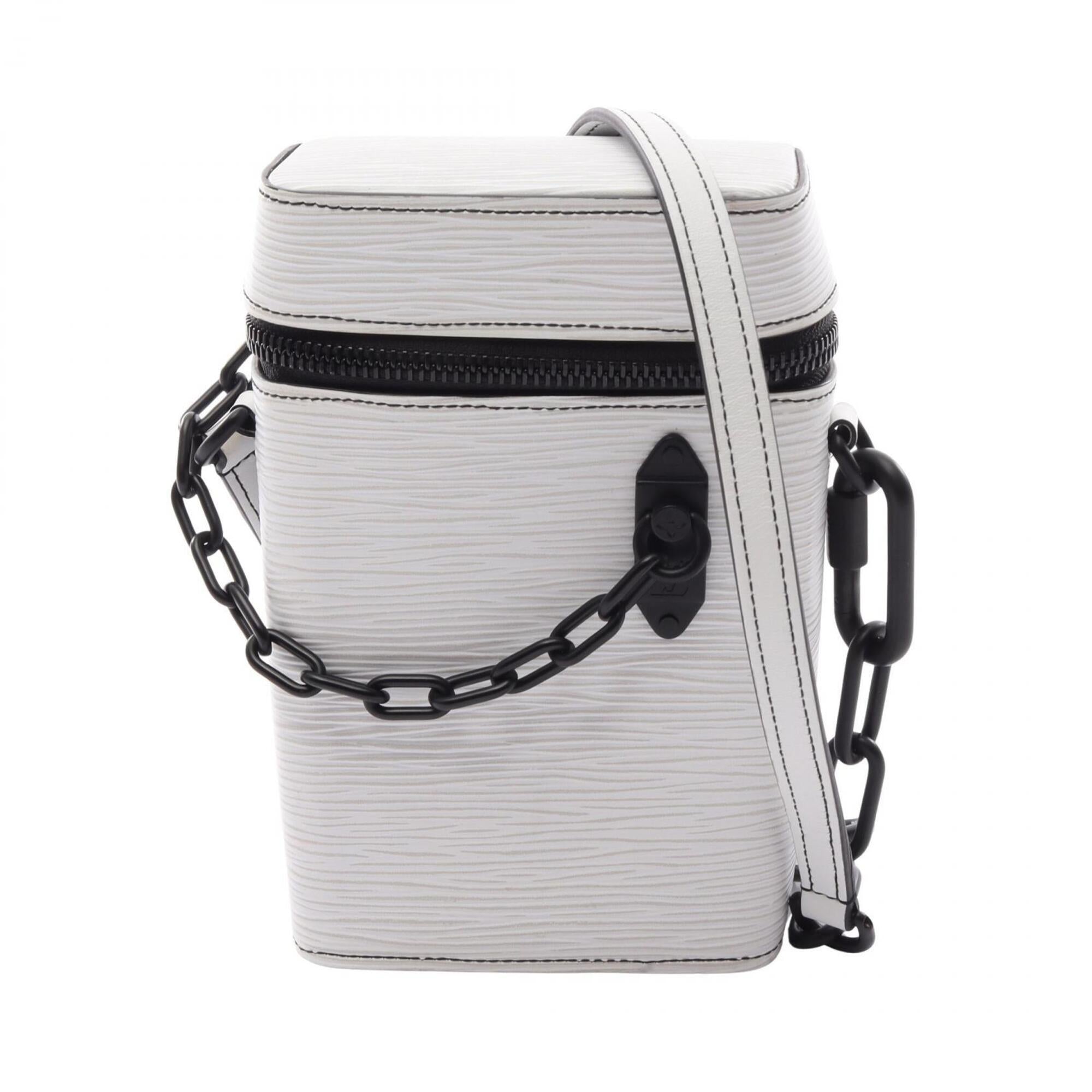 Louis Vuitton Blanc White Epi Leather Handbag Shoulder Bag (Pre-Owned)