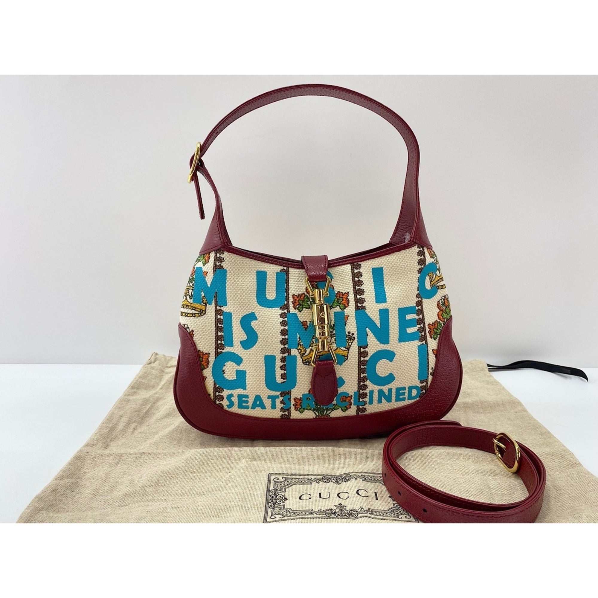 Gucci Jackie Beige Handbag (Pre-Owned)
