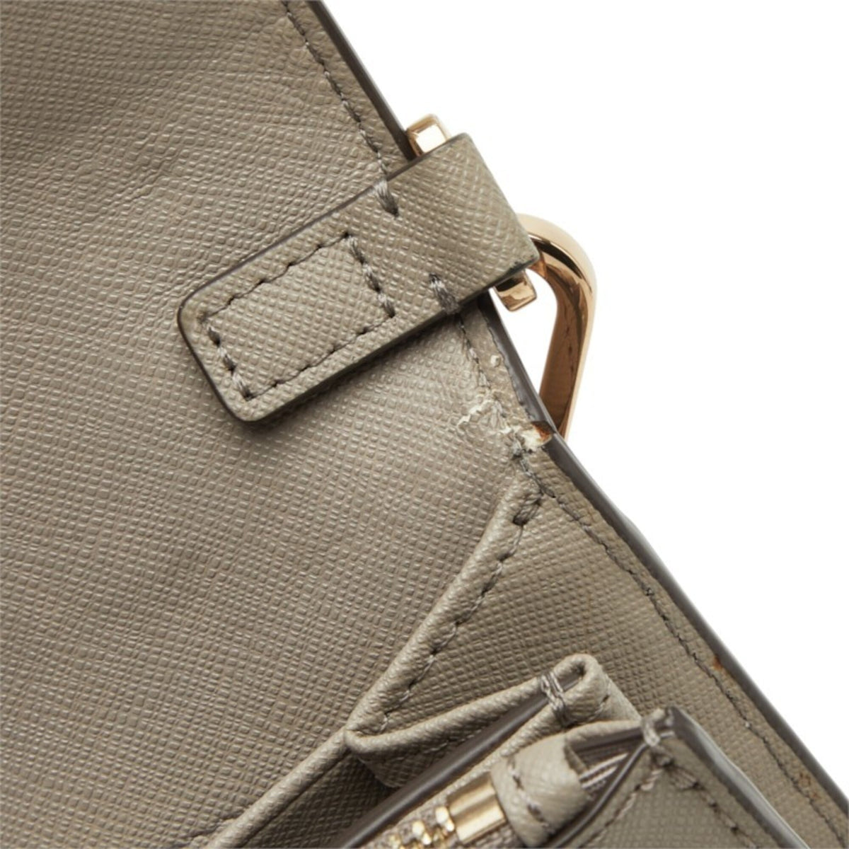 Tory Burch Beige Leather Shoulder Bag (Pre-Owned)