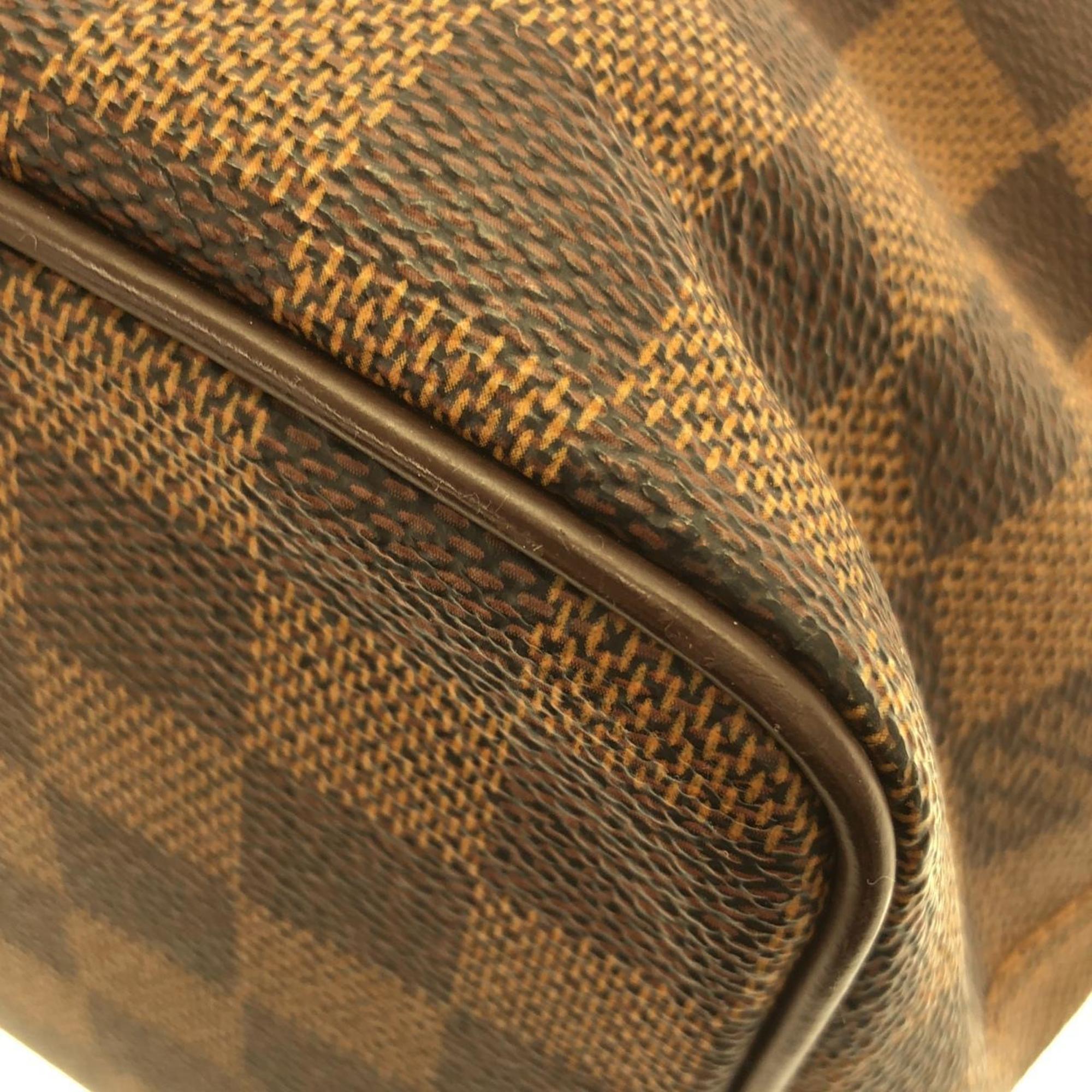 Louis Vuitton Brown Coated Canvas Handbag (Pre-Owned)