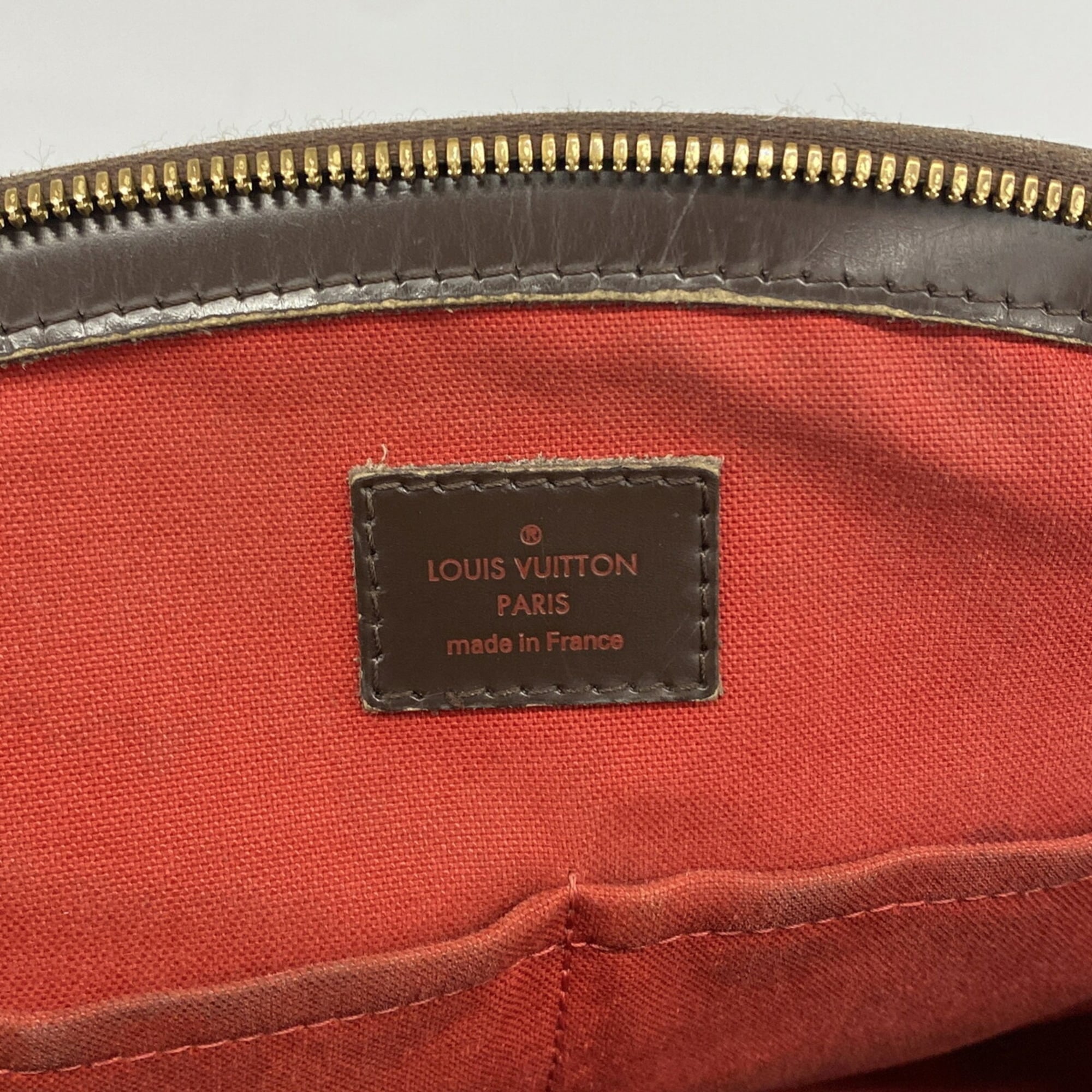 Louis Vuitton Ebene Handbag (Pre-Owned)