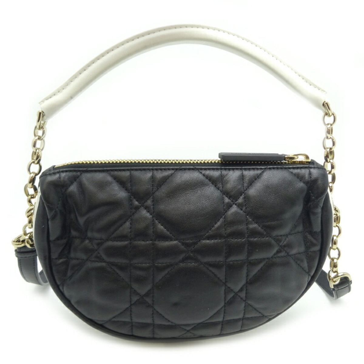 Christian Dior Black Leather Handbag (Pre-Owned)