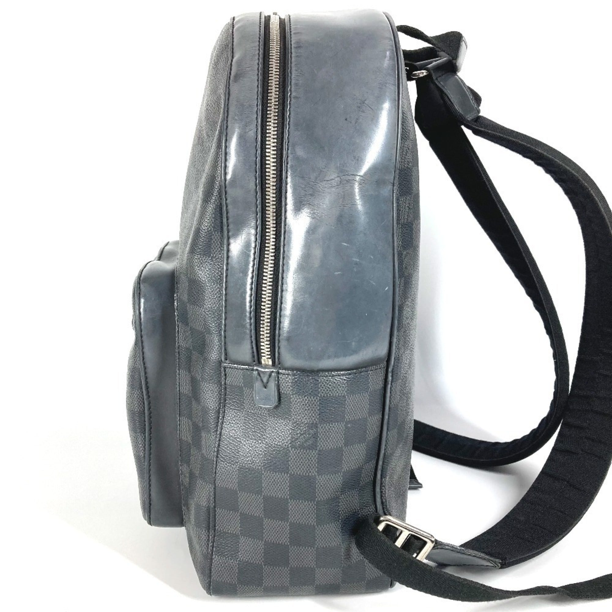 Louis Vuitton Black Damier Graphite Backpack (Pre-Owned)