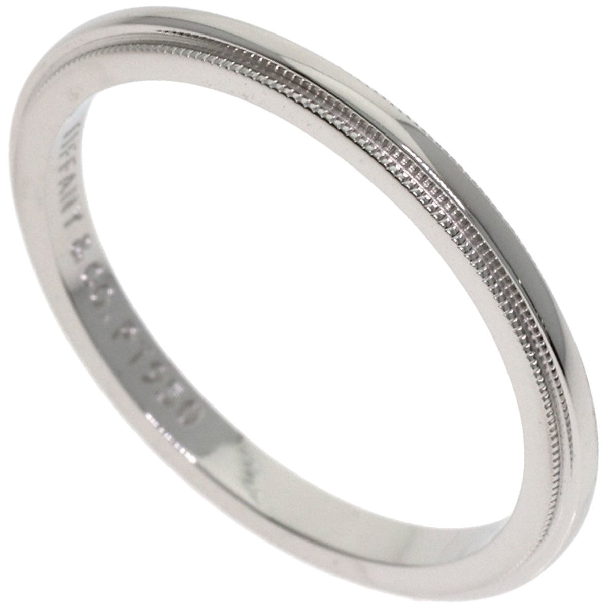 Tiffany Platinum 950 Band Ring (Pre-Owned)