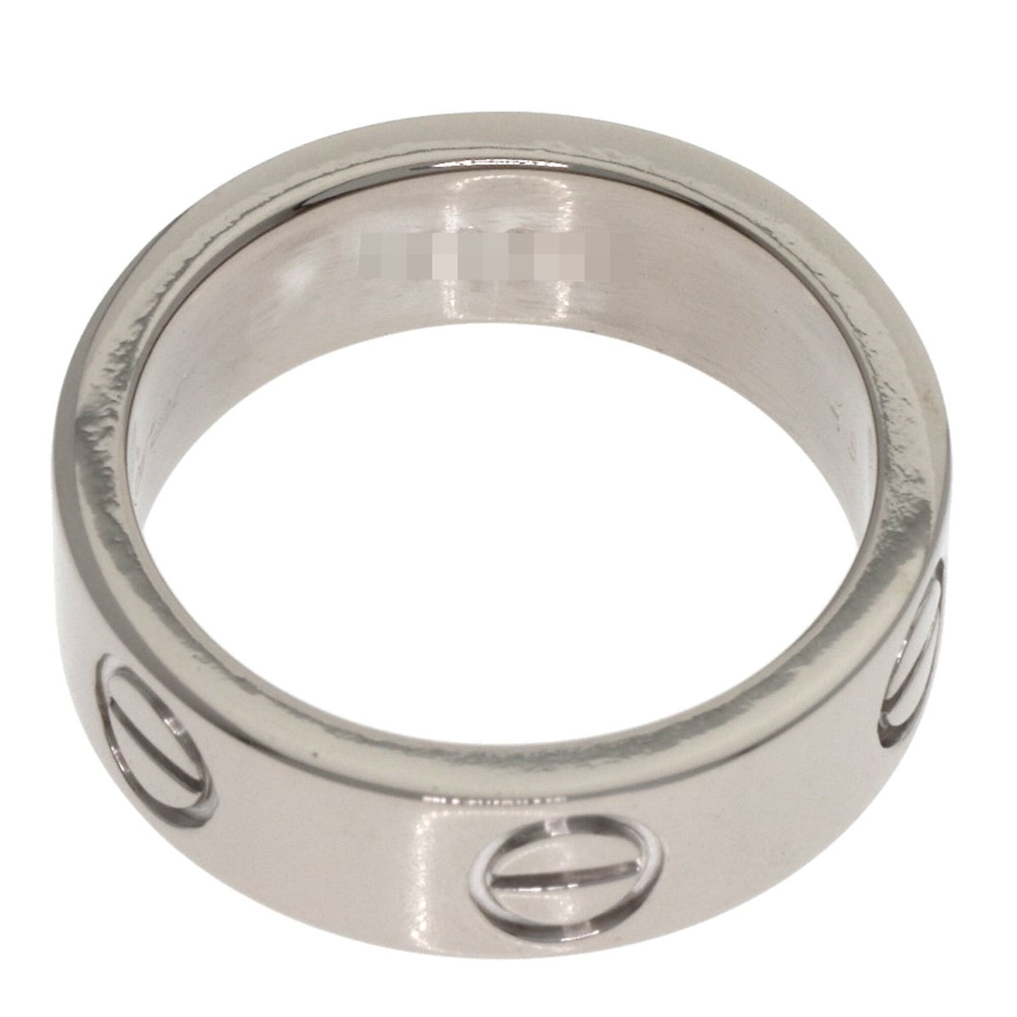 Cartier Love White Gold (18K) Band Ring (Pre-Owned)
