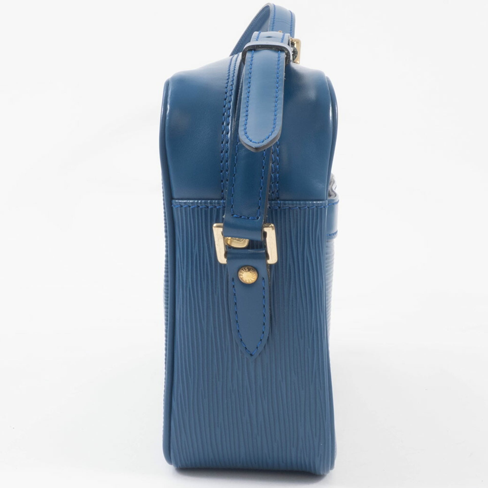 Louis Vuitton Epi Blue Toledo Blue Epi Leather Shoulder Bag (Pre-Owned)