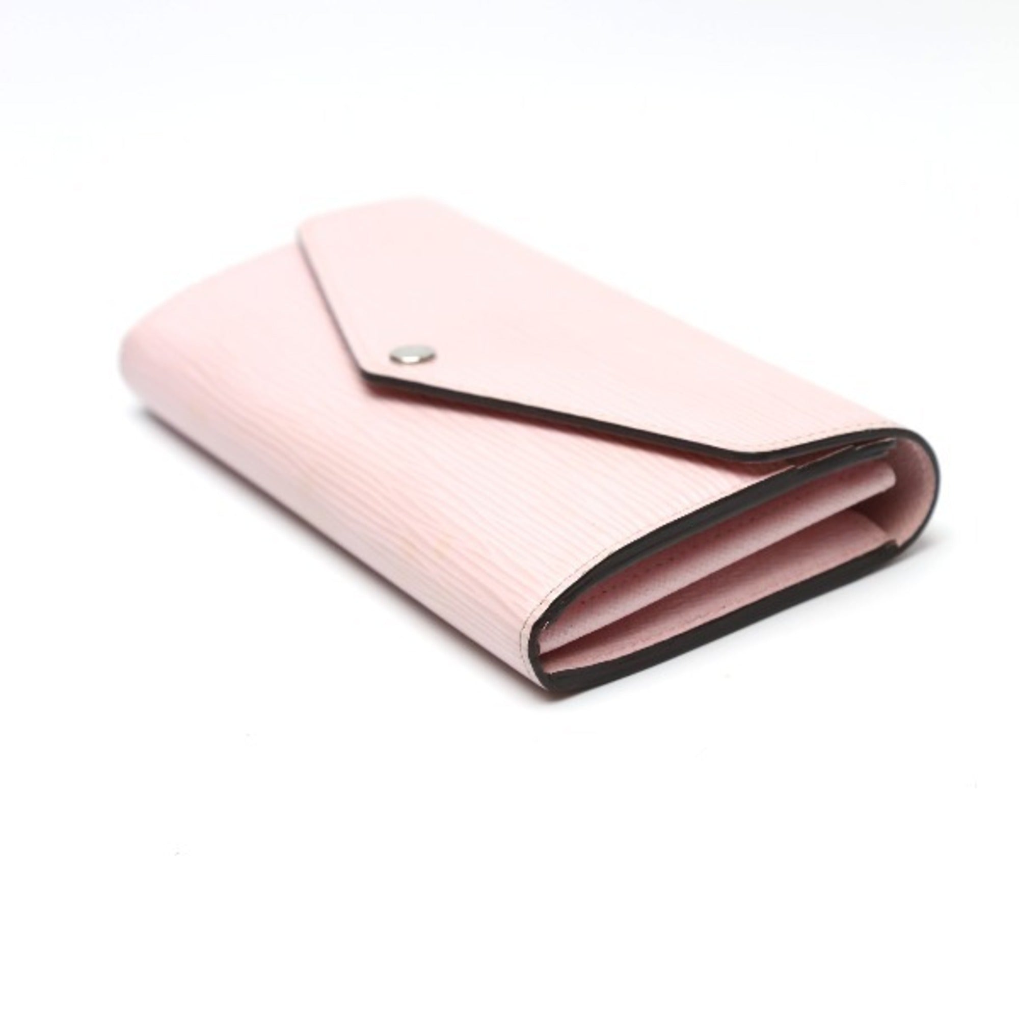Louis Vuitton Rose Ballerine Epi Leather Long Wallet (Tri-Fold) (Pre-Owned)