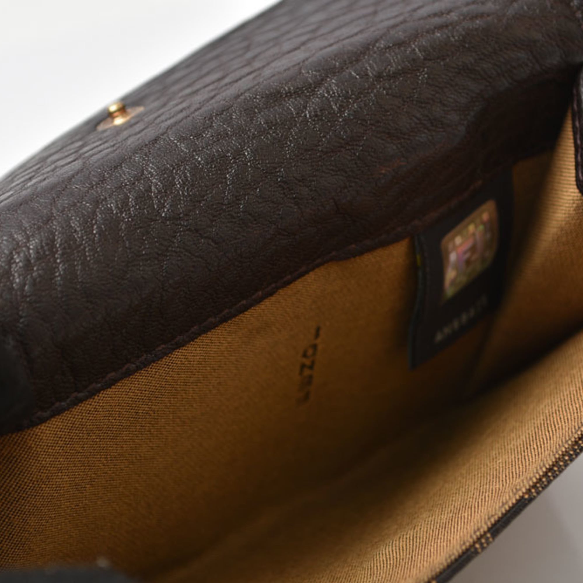 Fendi Brown Leather Wallet (Bi-Fold) (Pre-Owned)