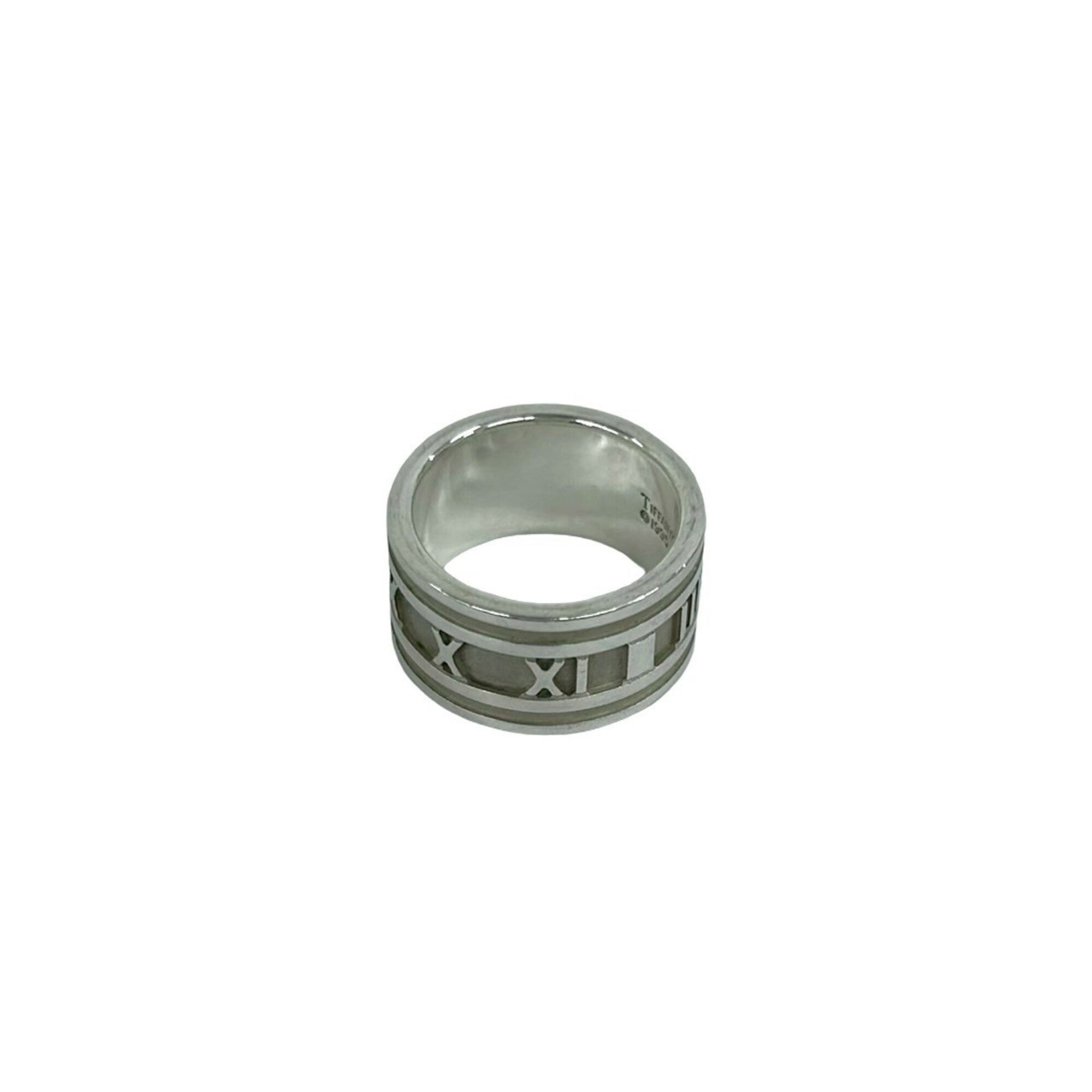 Tiffany Silver Silver 925 Band Ring (Pre-Owned)