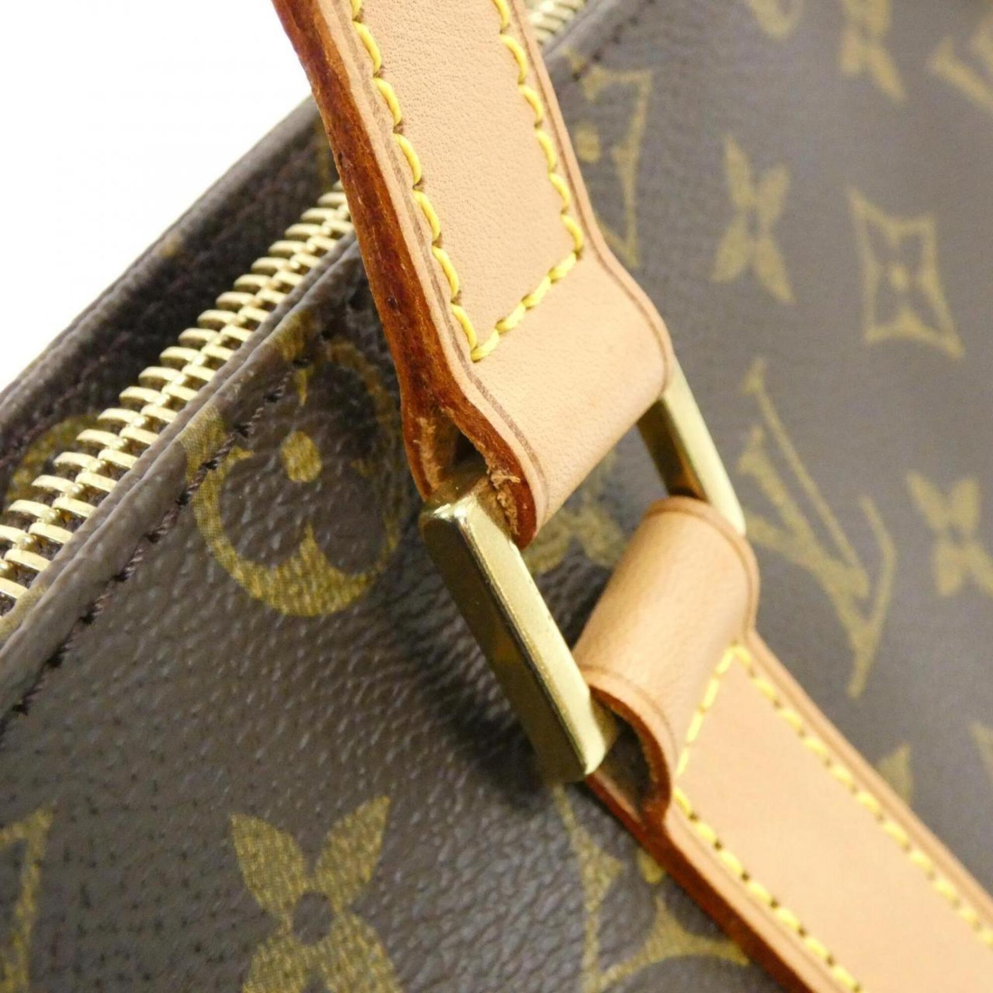 Louis Vuitton Marron Coated Canvas Handbag (Pre-Owned)