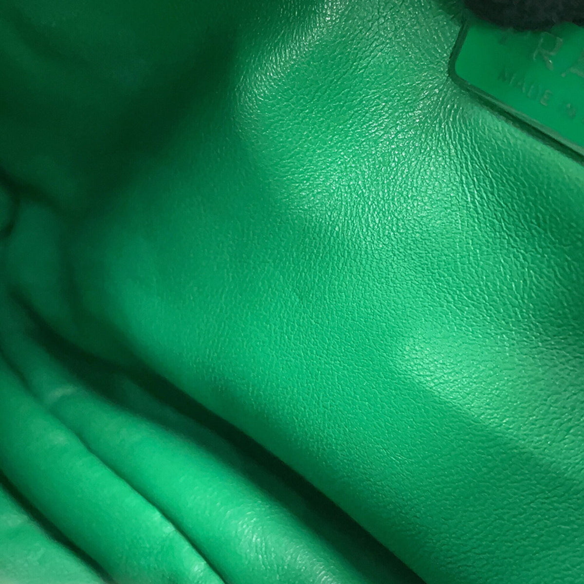 Prada Green Nappa Leather Leather Handbag (Pre-Owned)