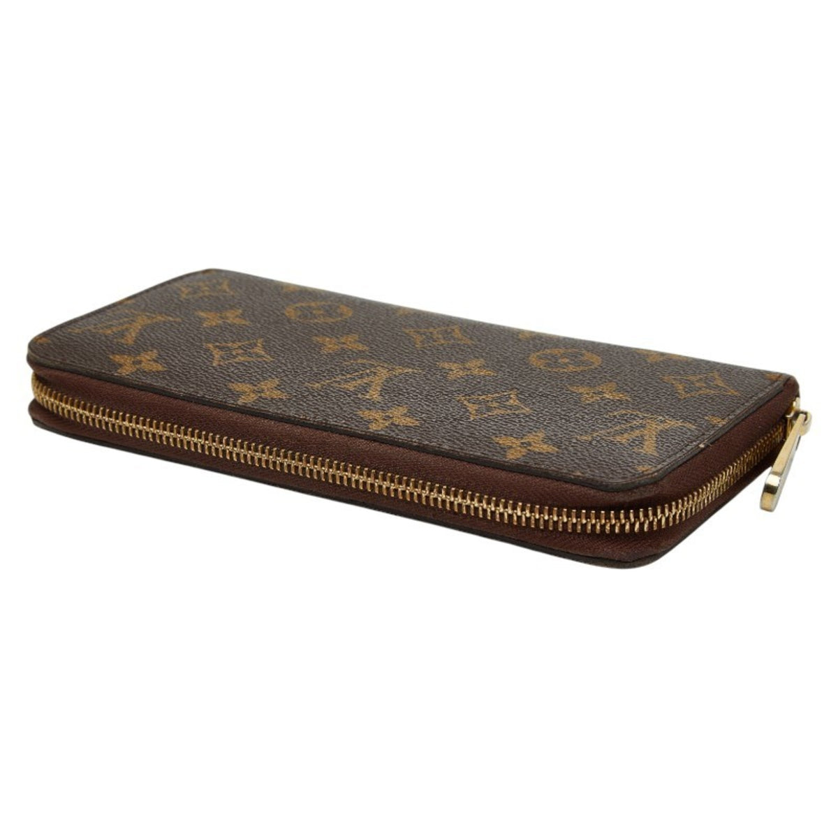 Louis Vuitton Monogram Brown Pvc Long Wallet (Bi-Fold) (Pre-Owned)