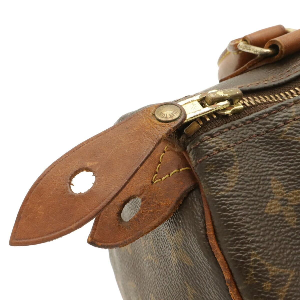 Louis Vuitton Brown Monogram Canvas Boston Bag Handbag (Pre-Owned)