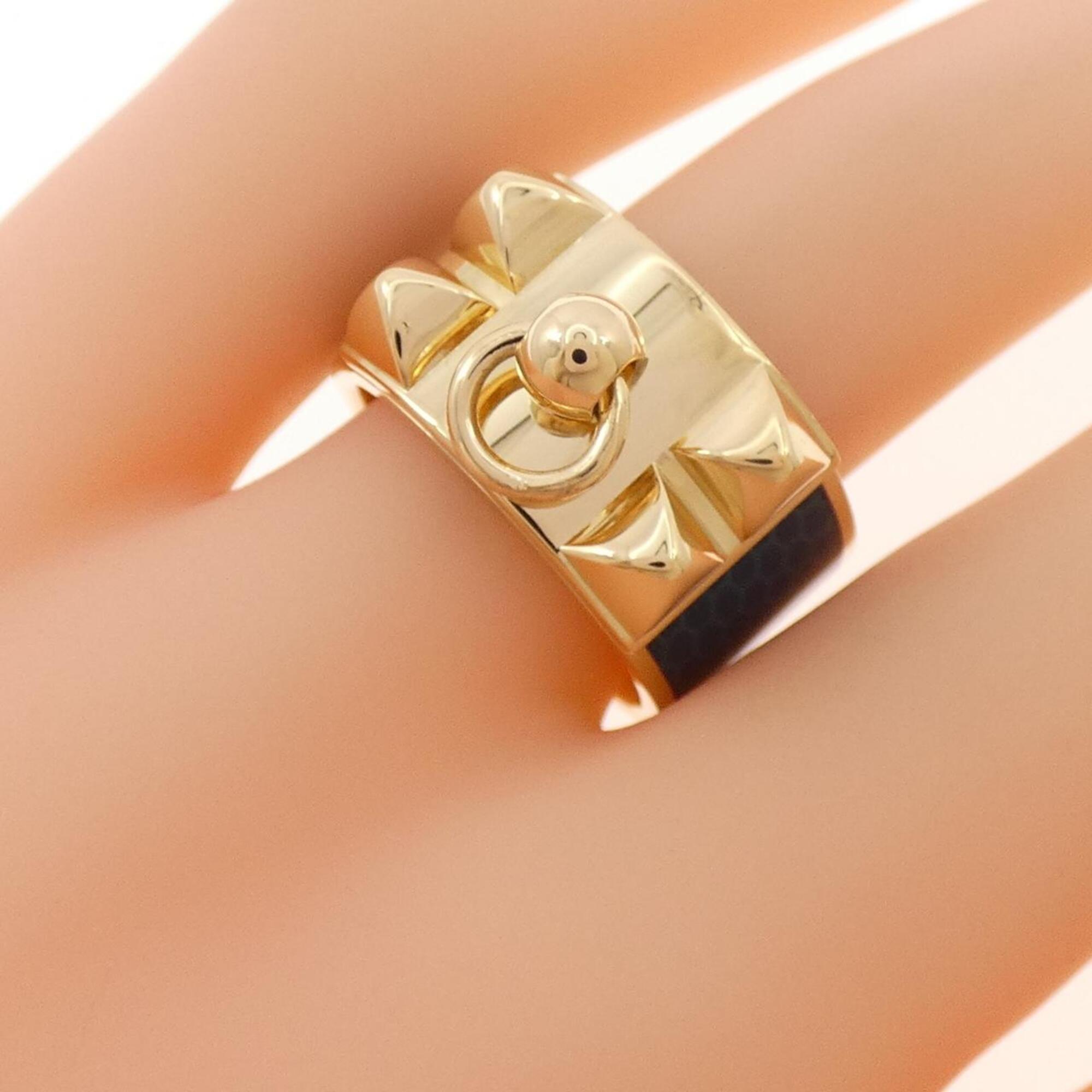 Hermes Yellow Gold Yellow Gold (18K) Band Ring (Pre-Owned)
