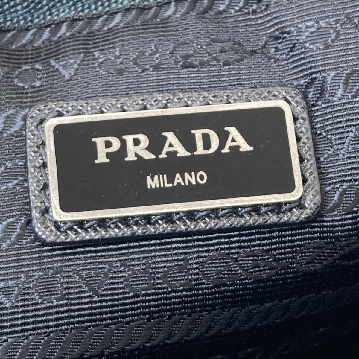 Prada Black Nylon Pouch Shoulder Bag (Pre-Owned)
