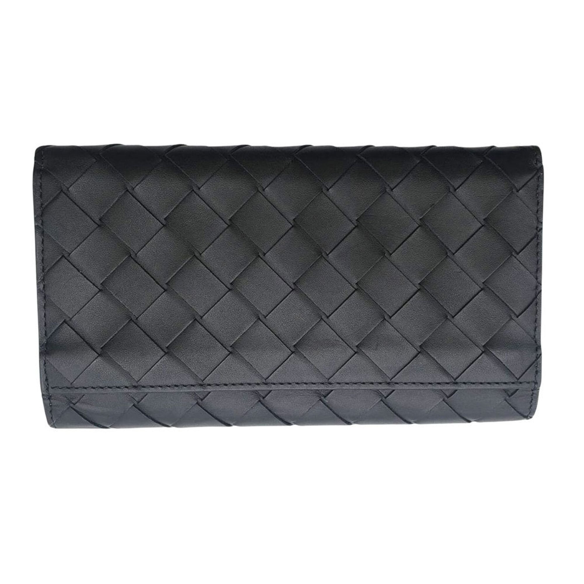 Bottega Veneta Black Green Leather (Pre-Owned)