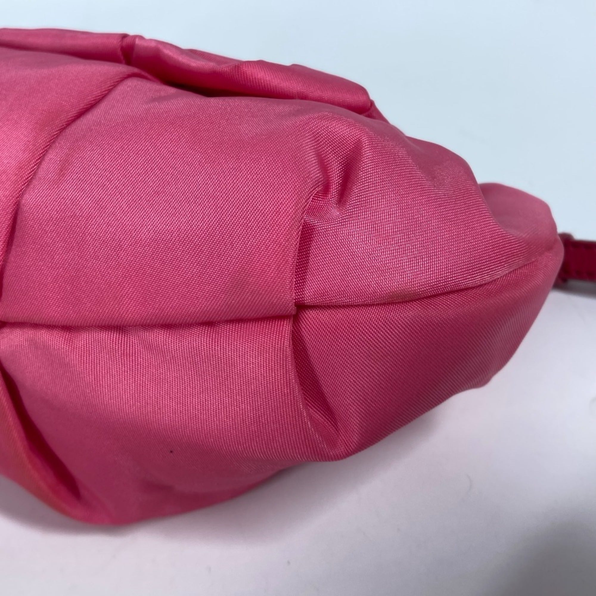 Prada Pink Bow Clutch Bag Pouch (Pre-Owned)