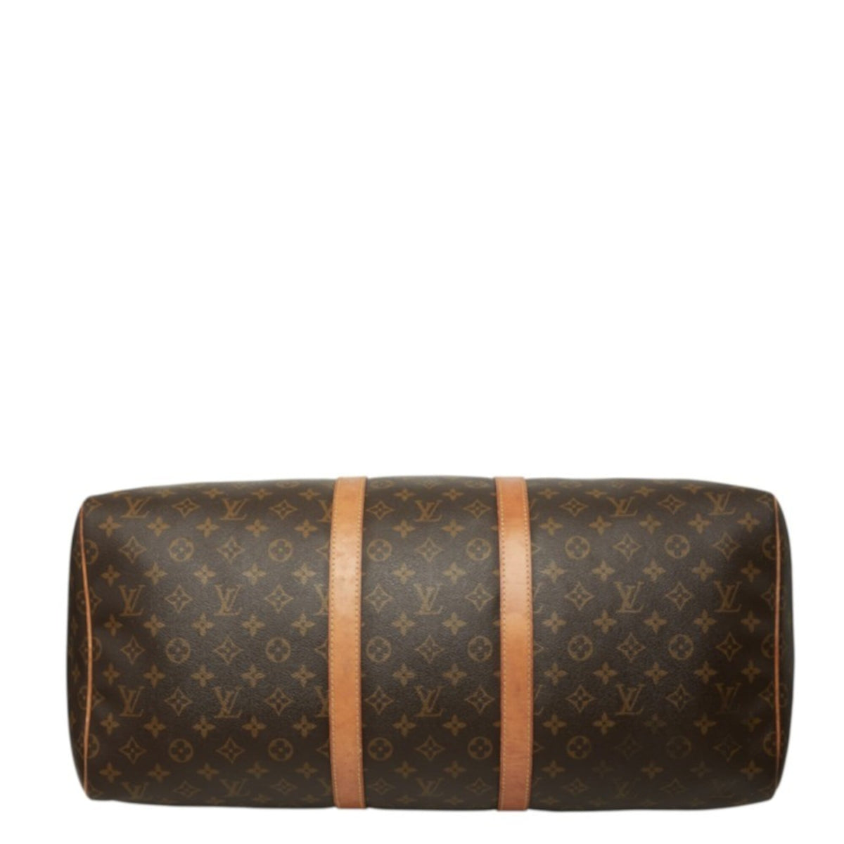Louis Vuitton Monogram Brown Pvc Leather Boston Bag (Pre-Owned)