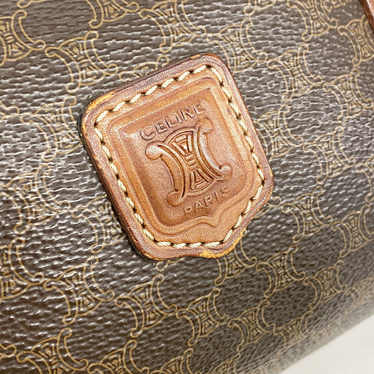 Celine Brown Pvc Handbag (Pre-Owned)