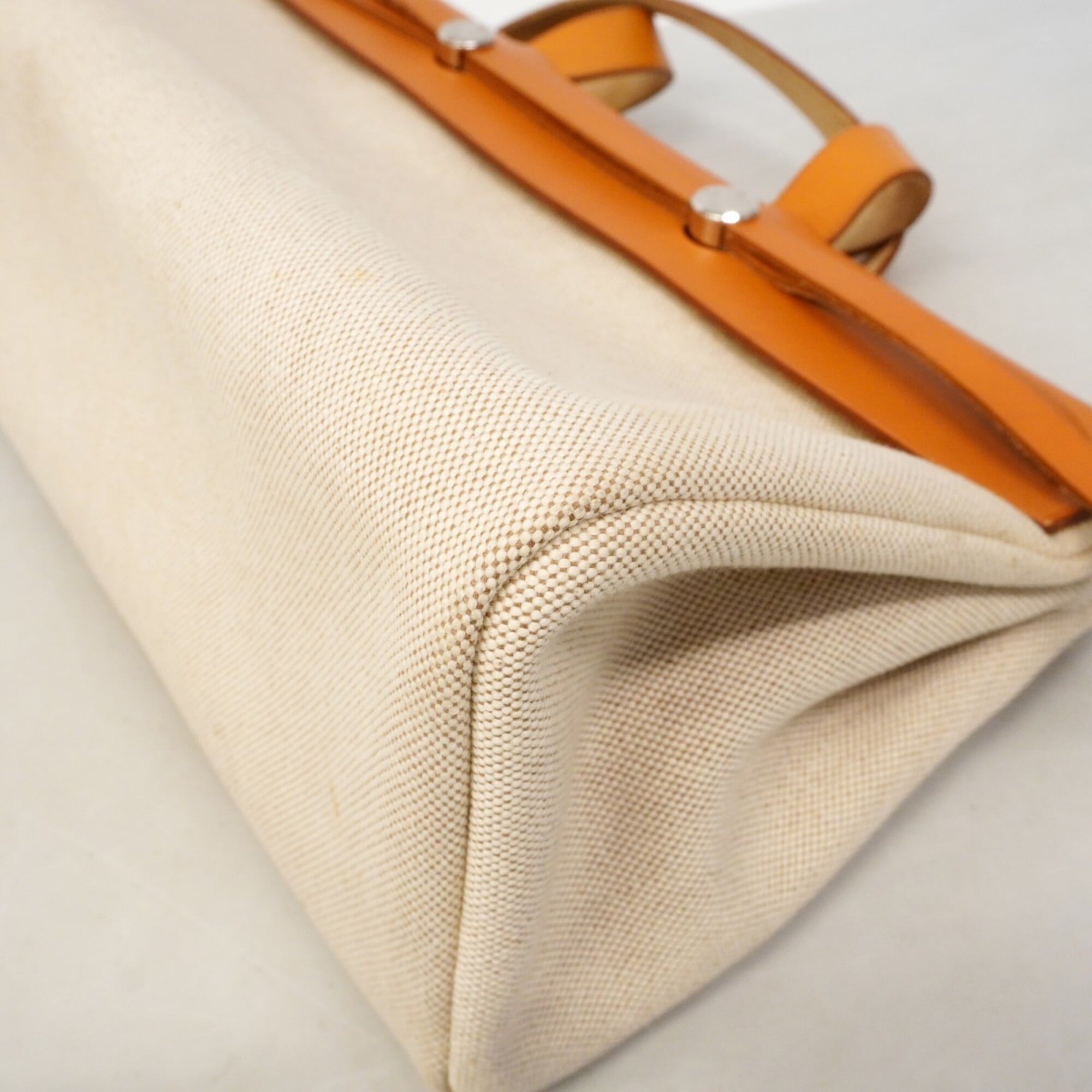Hermes Natural Toile H Tote Bag (Pre-Owned)