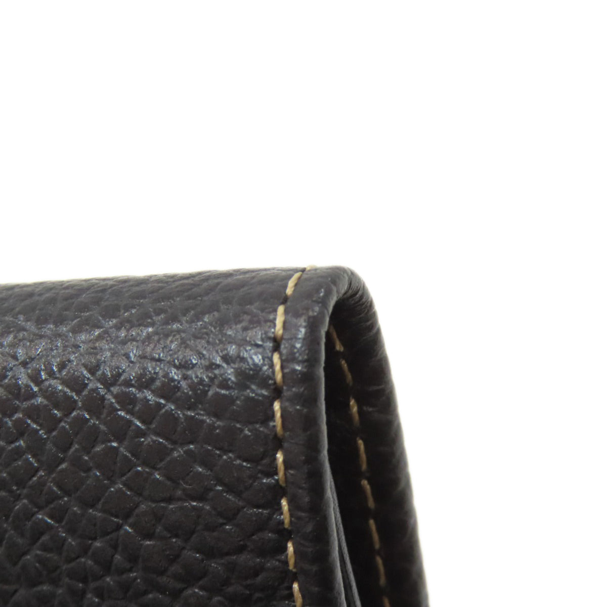 Dunhill Black Leather Long Bill Wallet (Bi-Fold) (Pre-Owned)