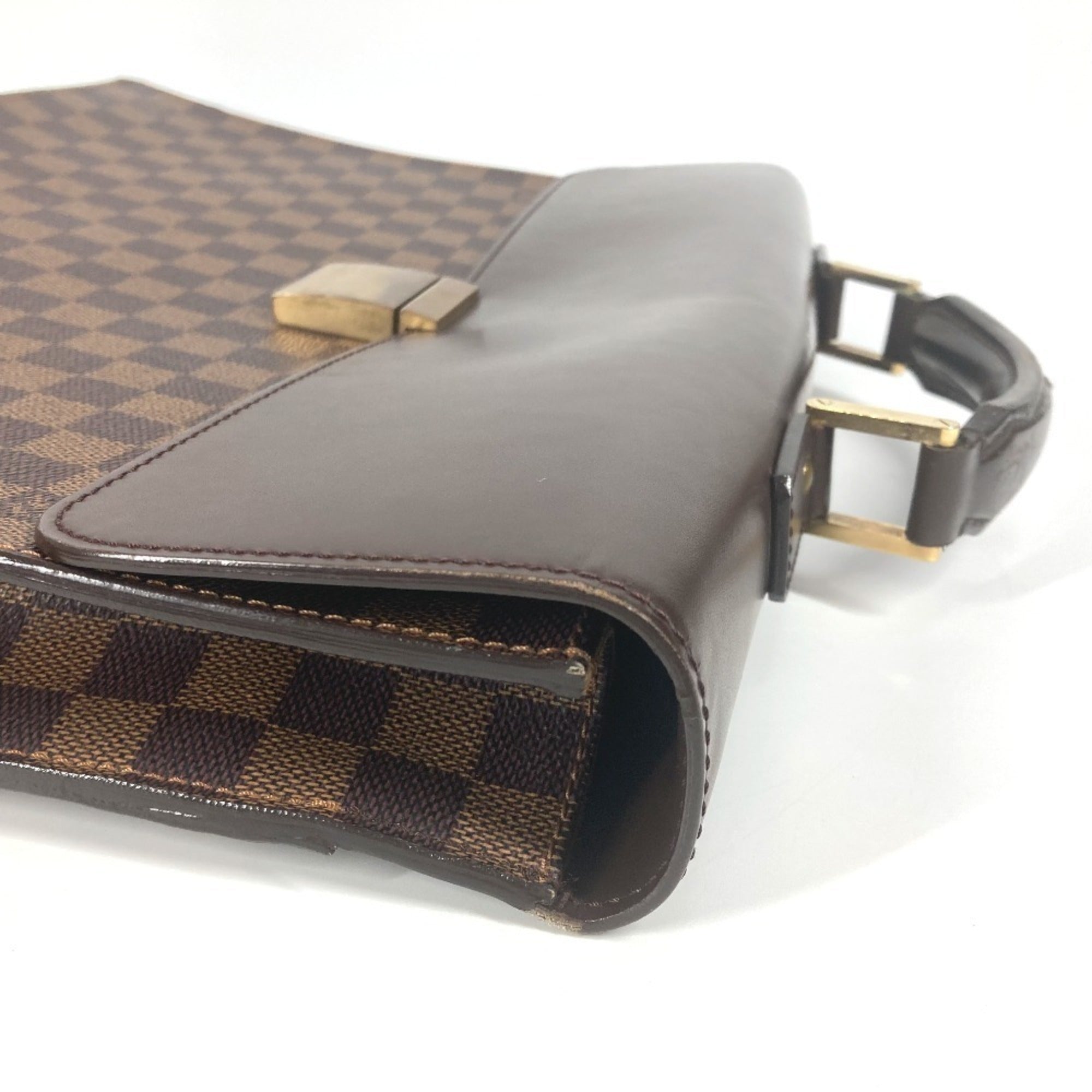 Louis Vuitton Brown Ebene Damier Canvas Briefcase (Pre-Owned)