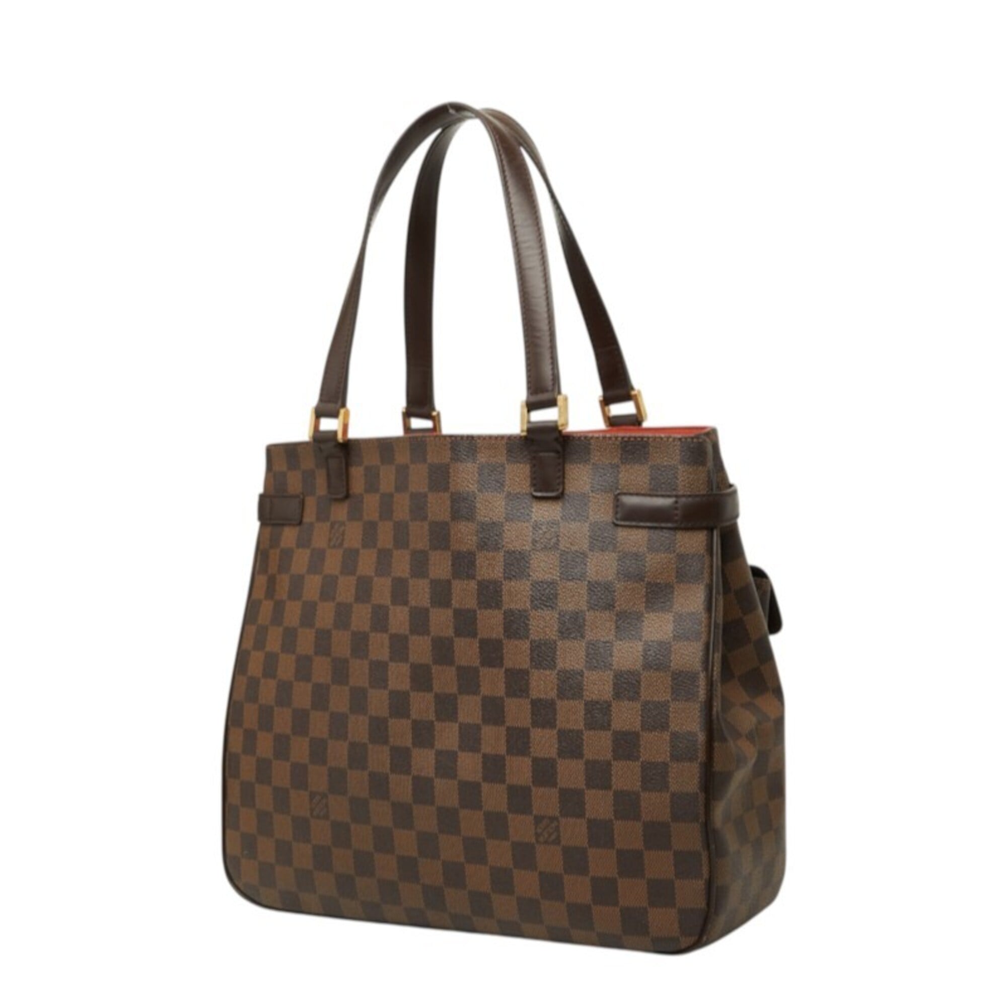 Louis Vuitton Brown Pvc Leather Shoulder Bag Tote Bag (Pre-Owned)