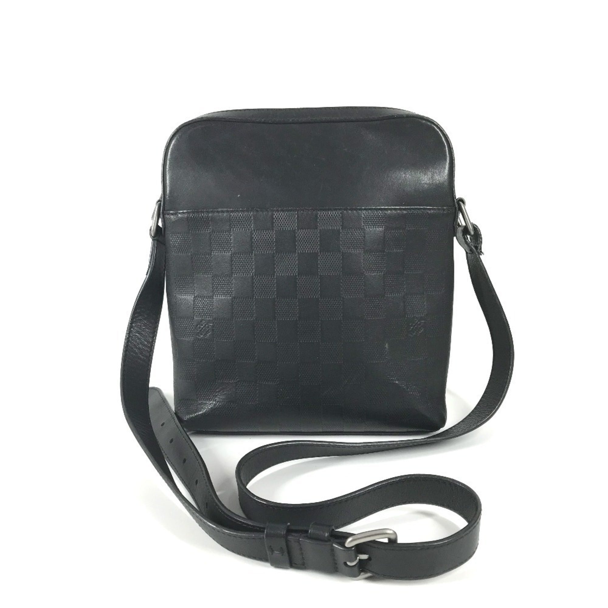 Louis Vuitton Black Damier Infini Pochette Shoulder Bag (Pre-Owned)