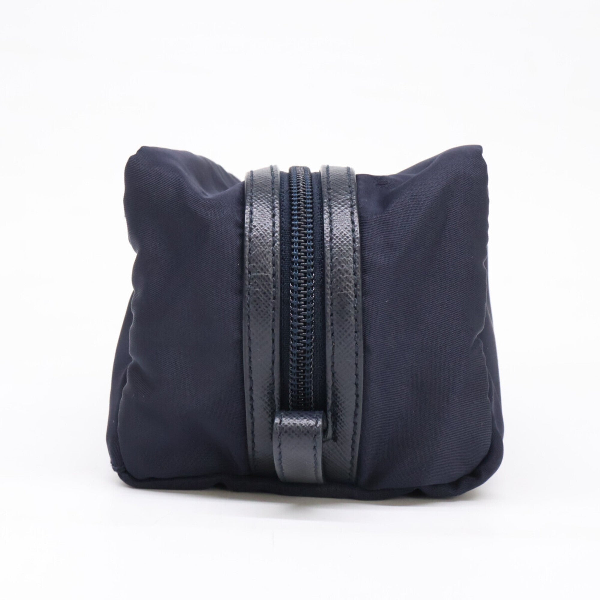 Prada Navy Nylon Pouch (Pre-Owned)