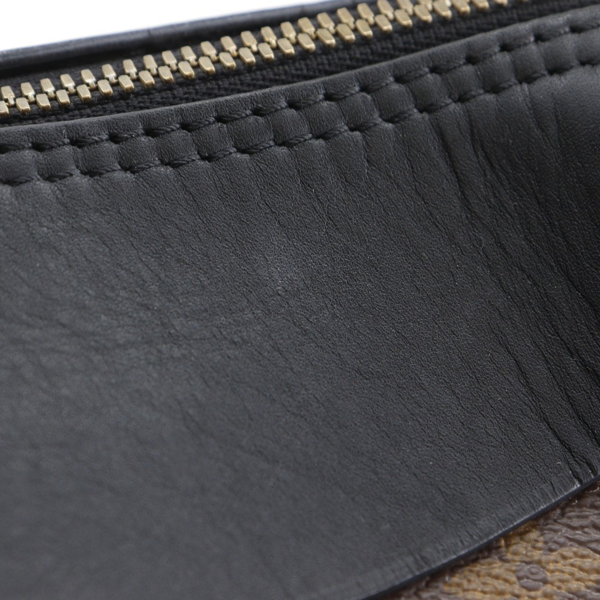 Louis Vuitton Brown Monogram Canvas Handbag Tote Bag (Pre-Owned)