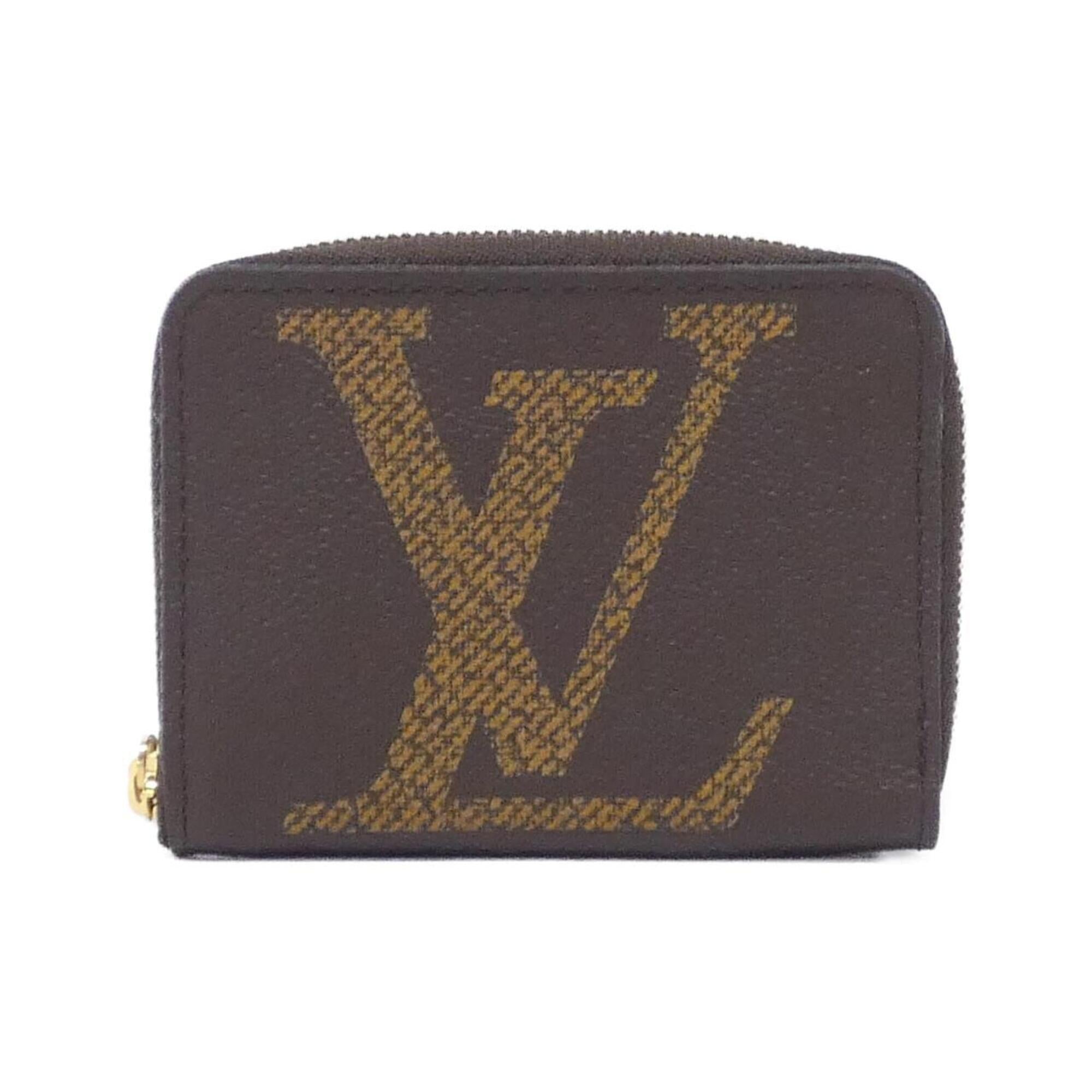 Louis Vuitton Monogram Marron Coated Canvas Coin Purse/Coin Case (Pre-Owned)