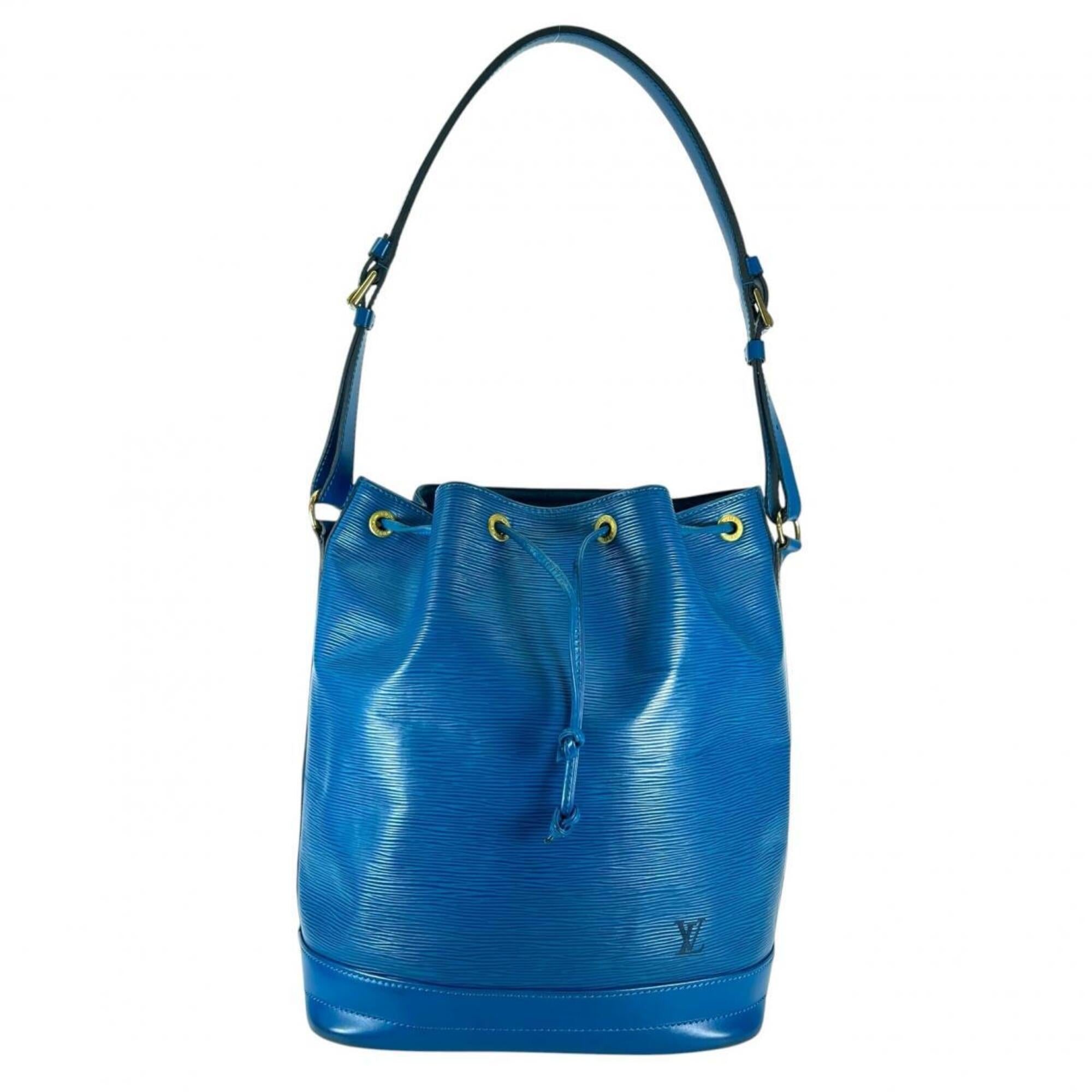 Louis Vuitton Toledo Blue Epi Leather Shoulder Bag (Pre-Owned)