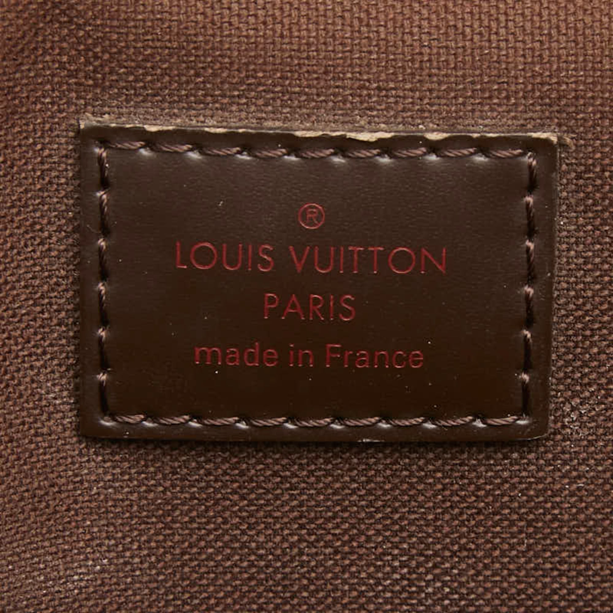 Louis Vuitton Brown Pvc Leather Messenger Bag Shoulder Bag (Pre-Owned)