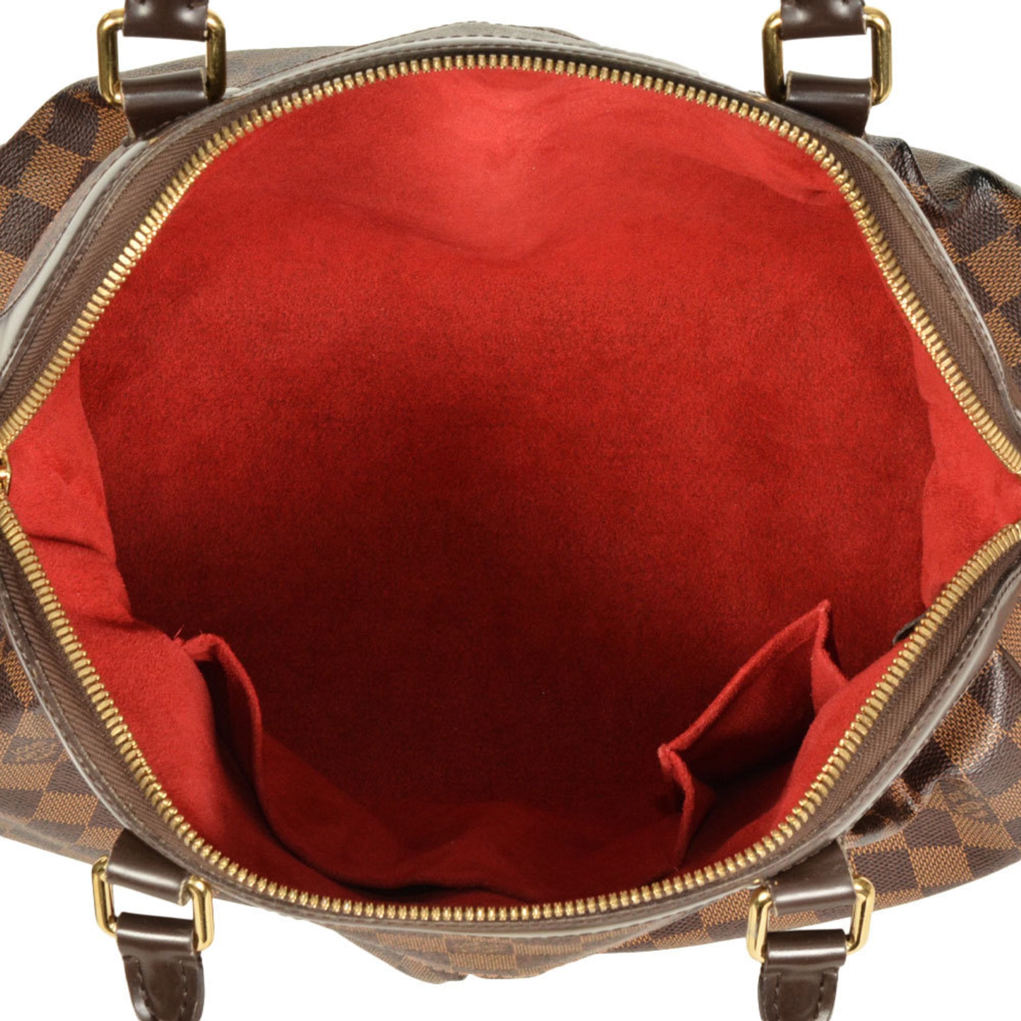 Louis Vuitton Ebene Damier Canvas Handbag (Pre-Owned)