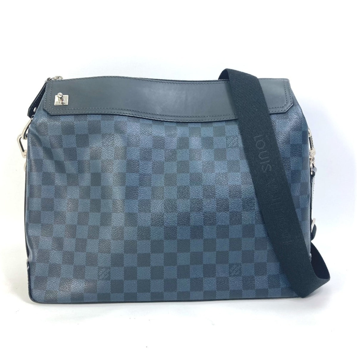 Louis Vuitton Damier Cobalt Navy Shoulder Bag (Pre-Owned)