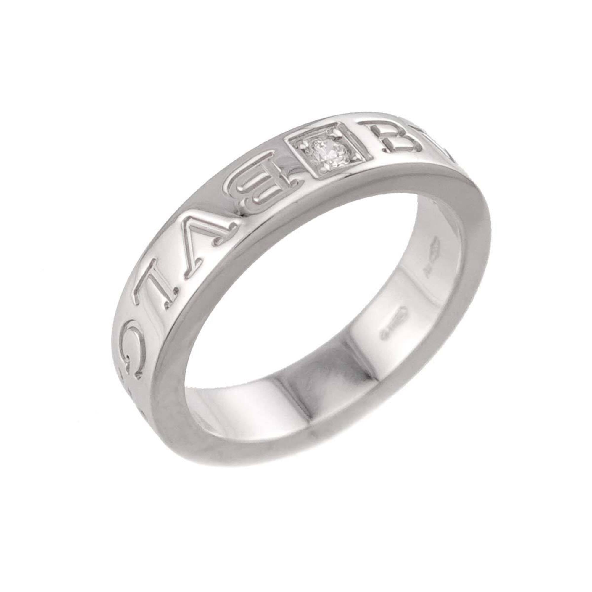 Bvlgari White Gold (18K) Band Ring (Pre-Owned)