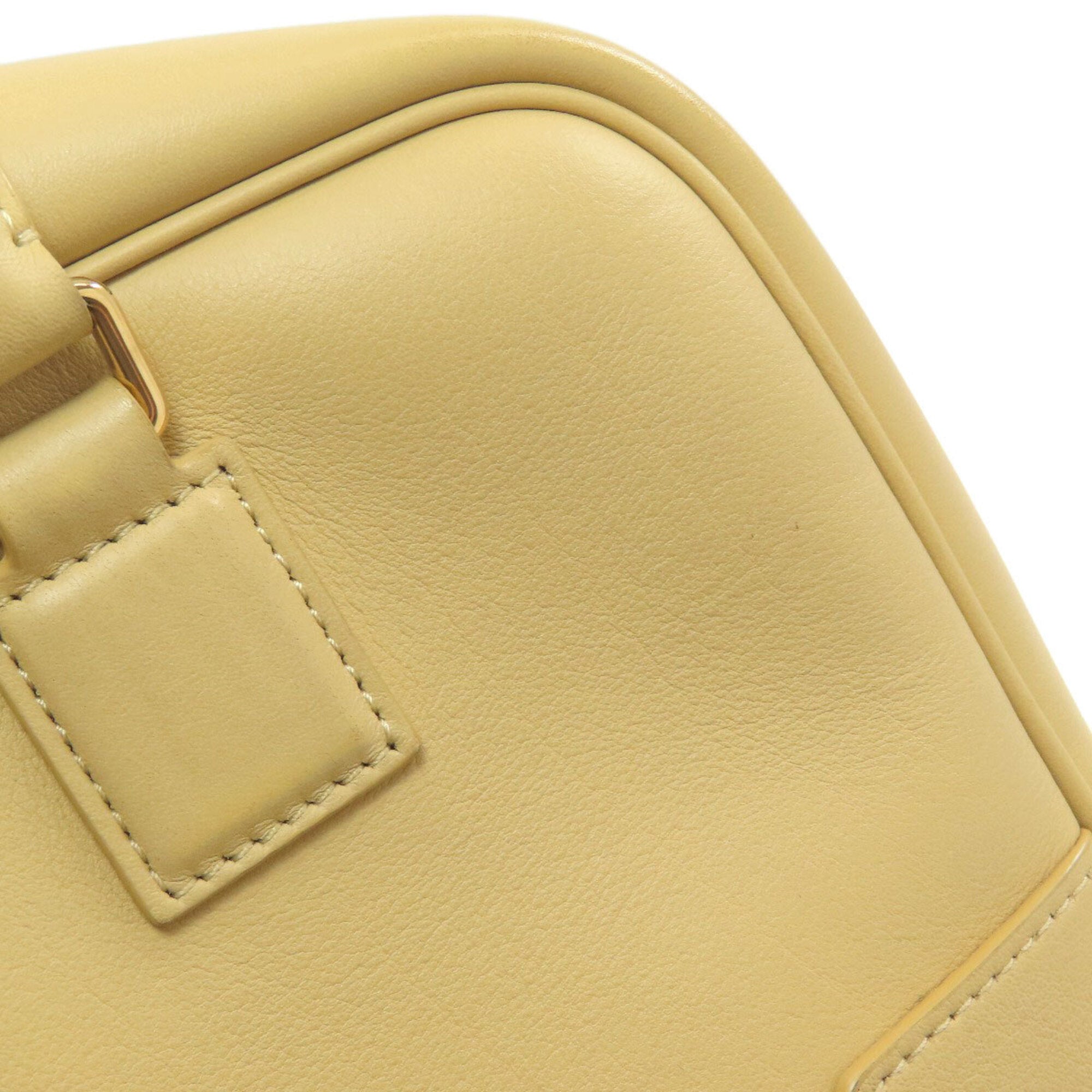 Loewe Amazona Yellow Leather Handbag (Pre-Owned)