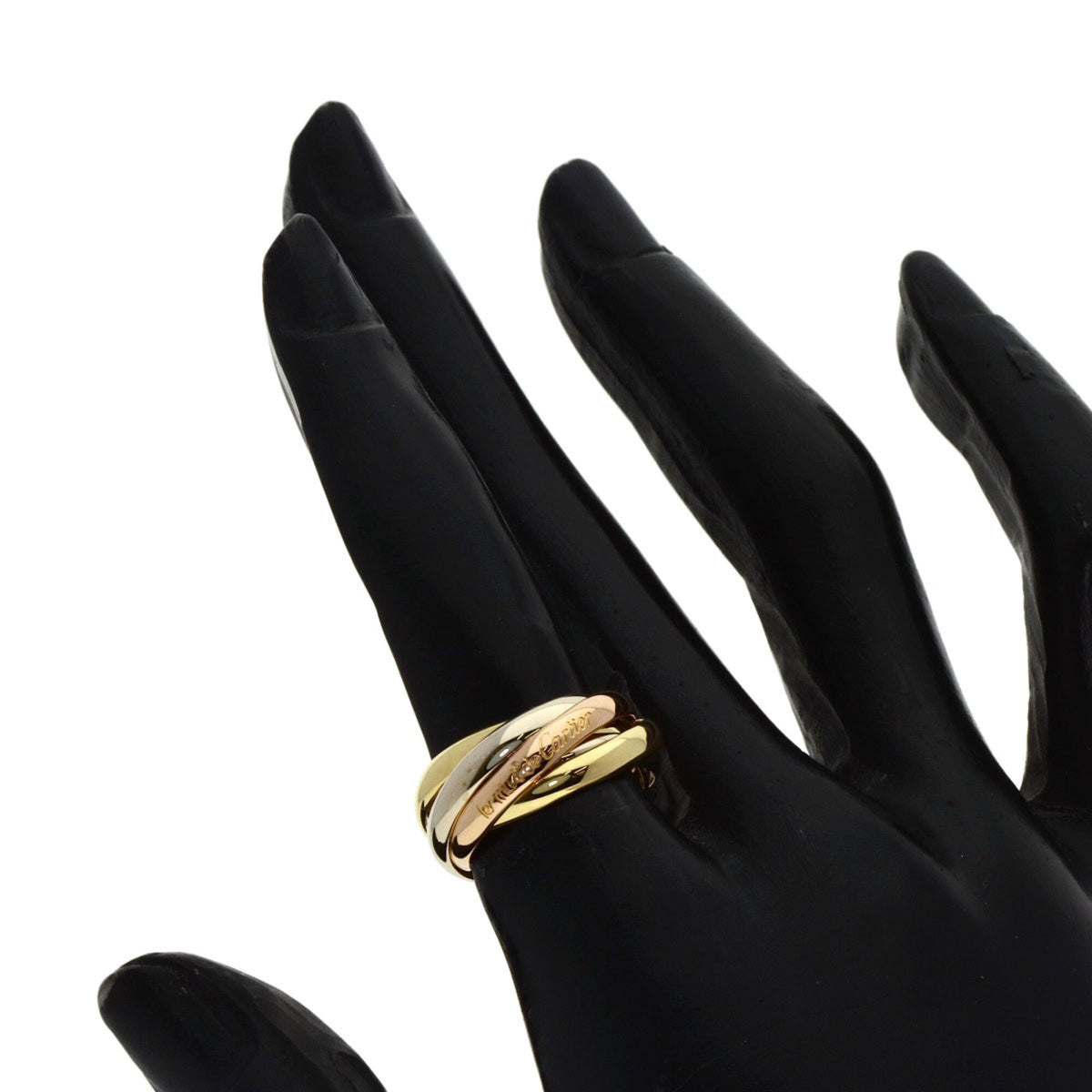 Cartier Trinity Yellow Gold (18K) Pink Gold (18K) White Gold (18K) Band Ring (Pre-Owned)