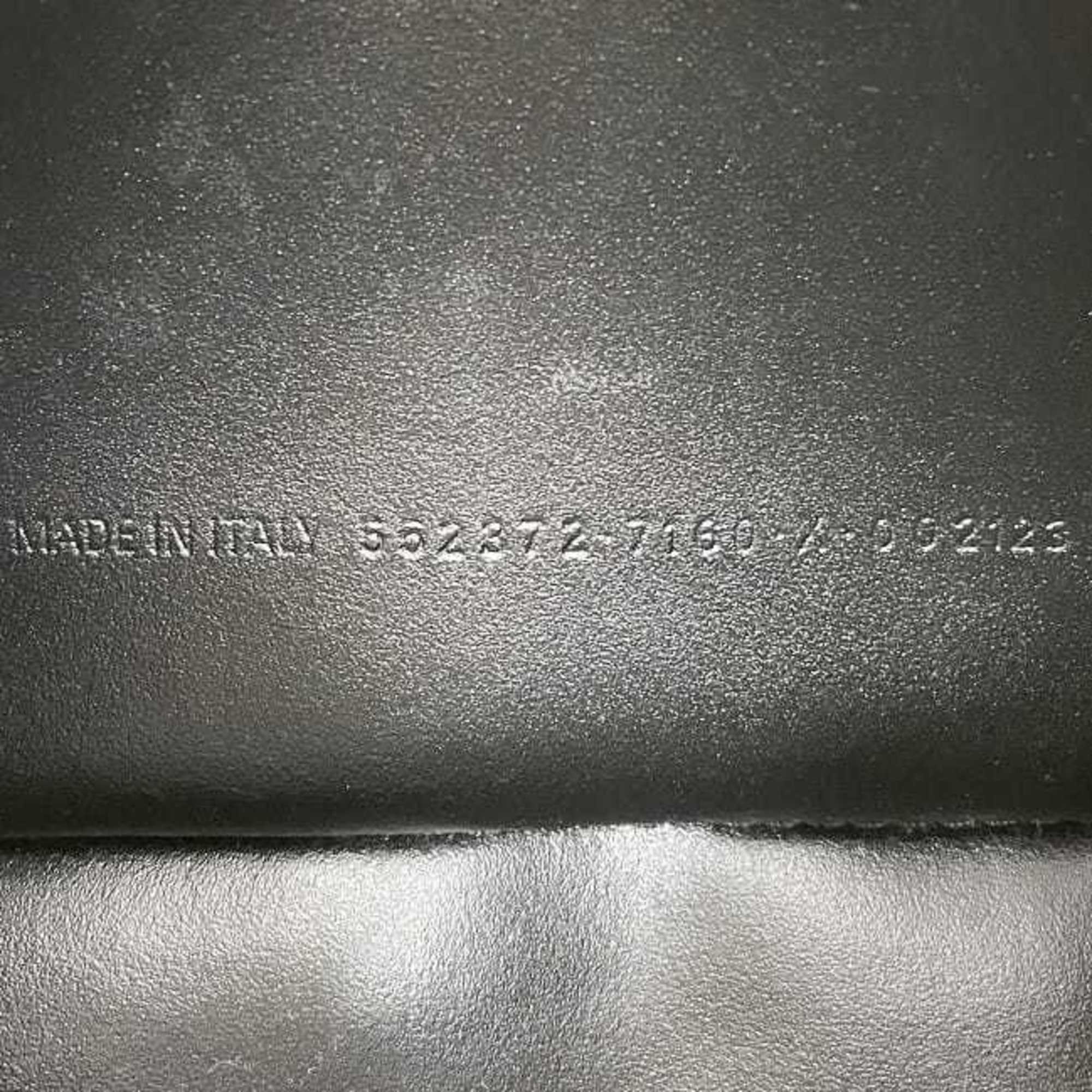 Balenciaga Yellow Leather Pochette Shoulder Bag (Pre-Owned)