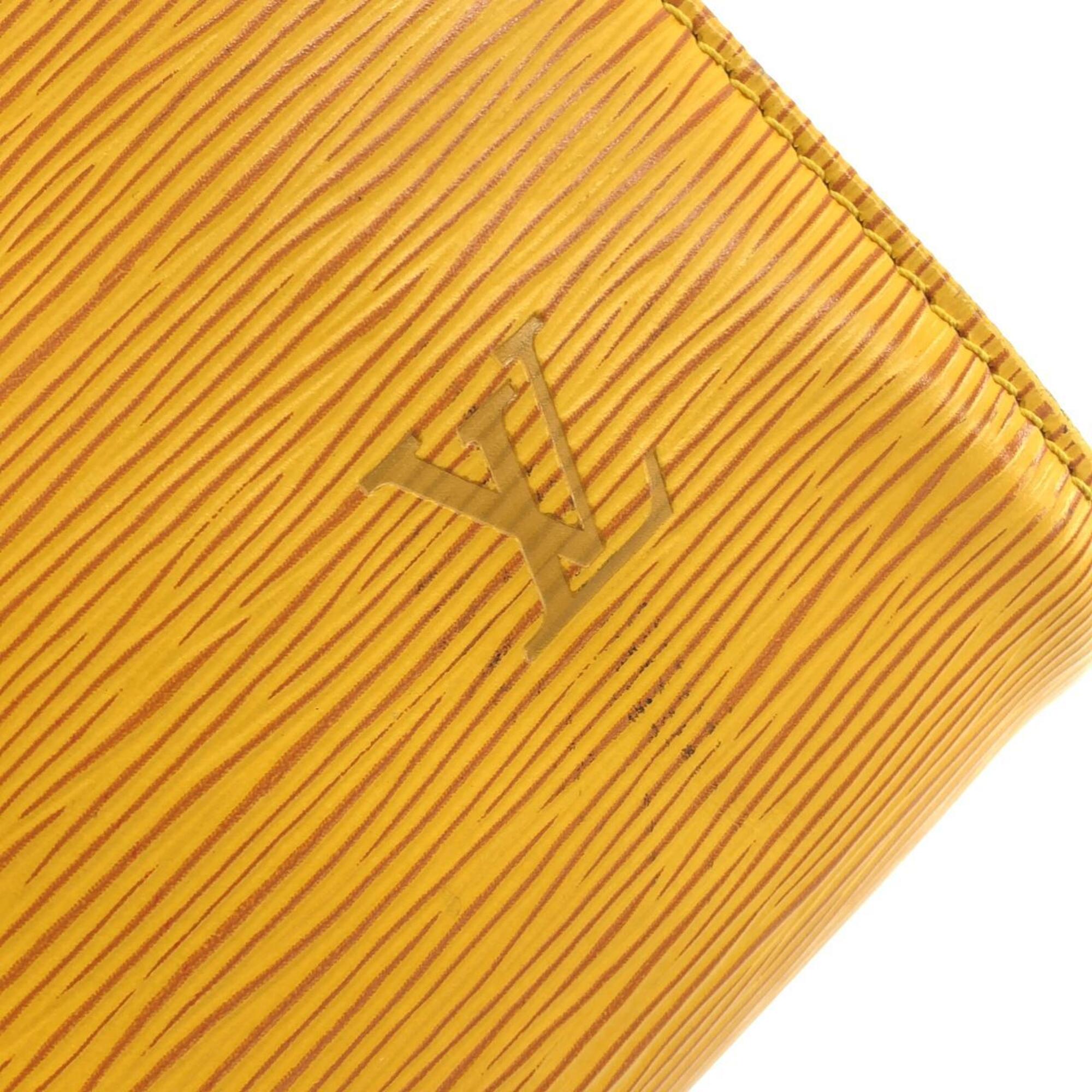 Louis Vuitton Yellow Leather Boston Bag (Pre-Owned)