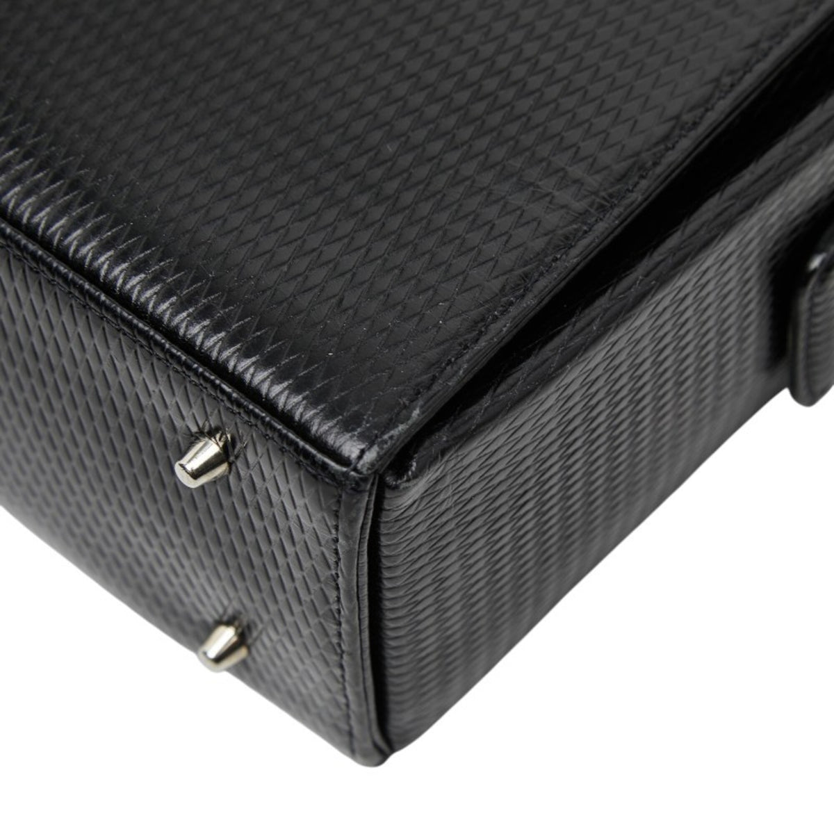 Saint Laurent Black Leather Shoulder Bag (Pre-Owned)