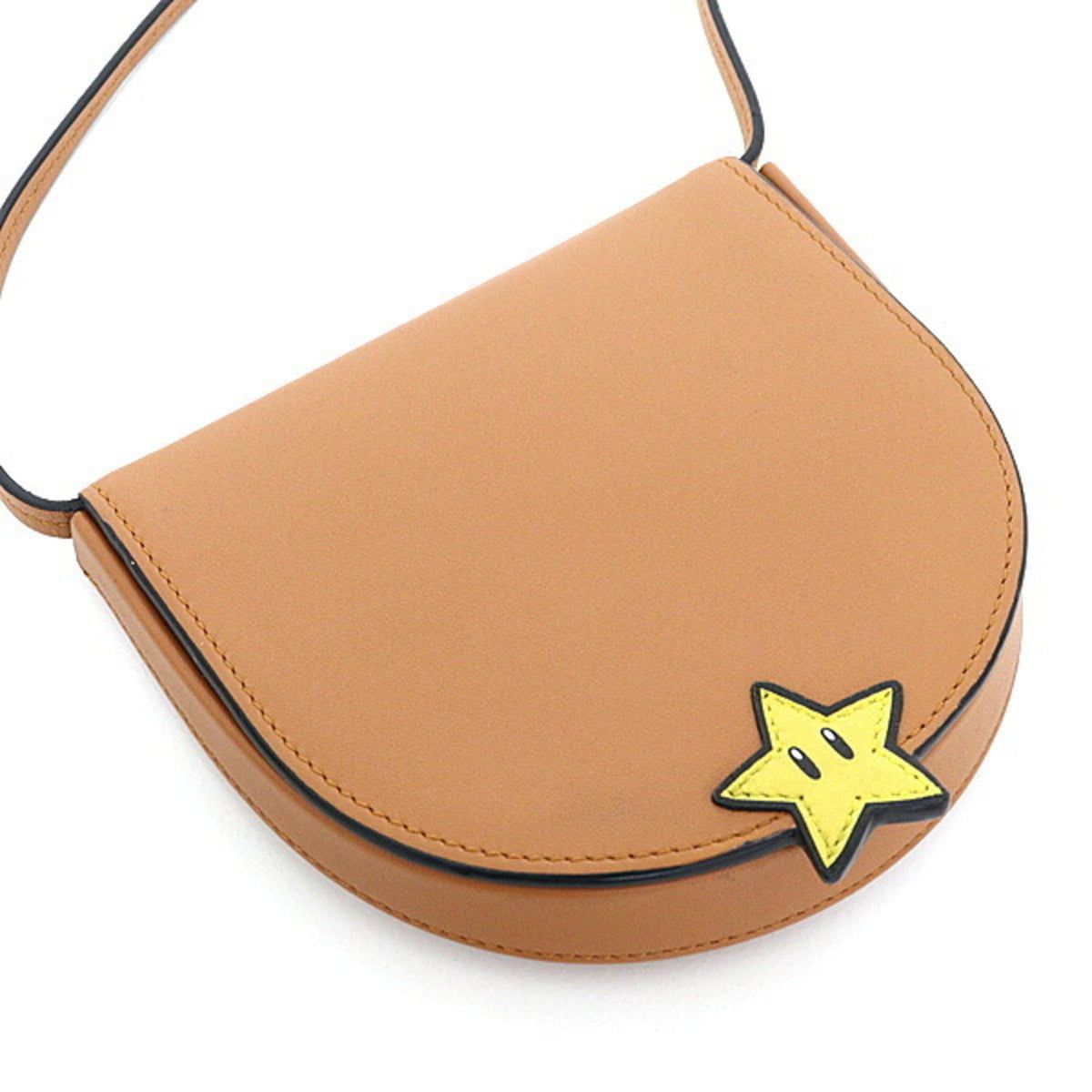 Loewe Brown Leather Pouch Shoulder Bag (Pre-Owned)