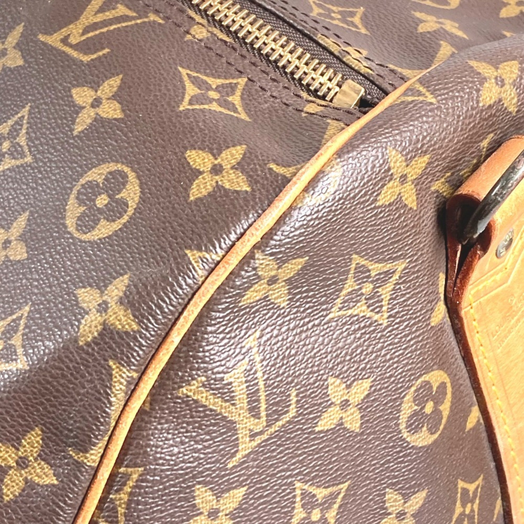 Louis Vuitton Brown Monogram Monogram Boston Bag Shoulder Bag (Pre-Owned)
