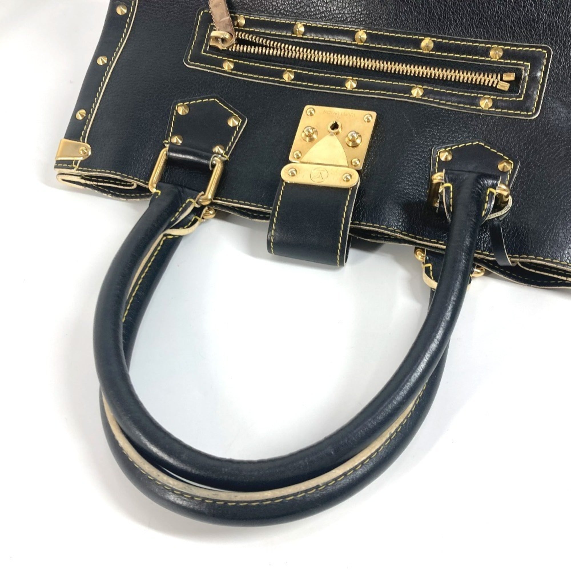 Louis Vuitton Suhali Black Suhali Leather Shoulder Bag Tote Bag (Pre-Owned)