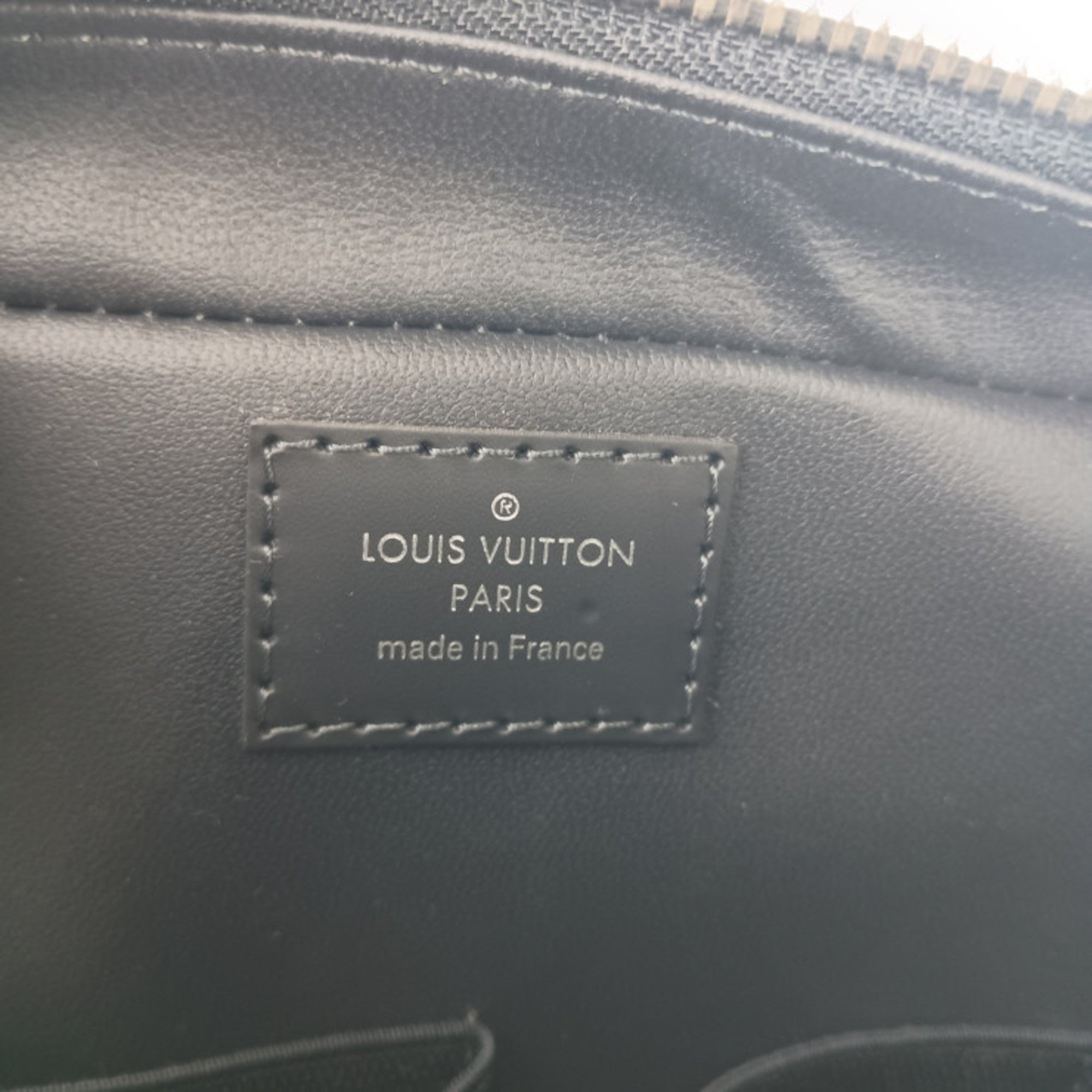 Louis Vuitton Damier Cobalt Navy Canvas Clutch Bag Pouch (Pre-Owned)