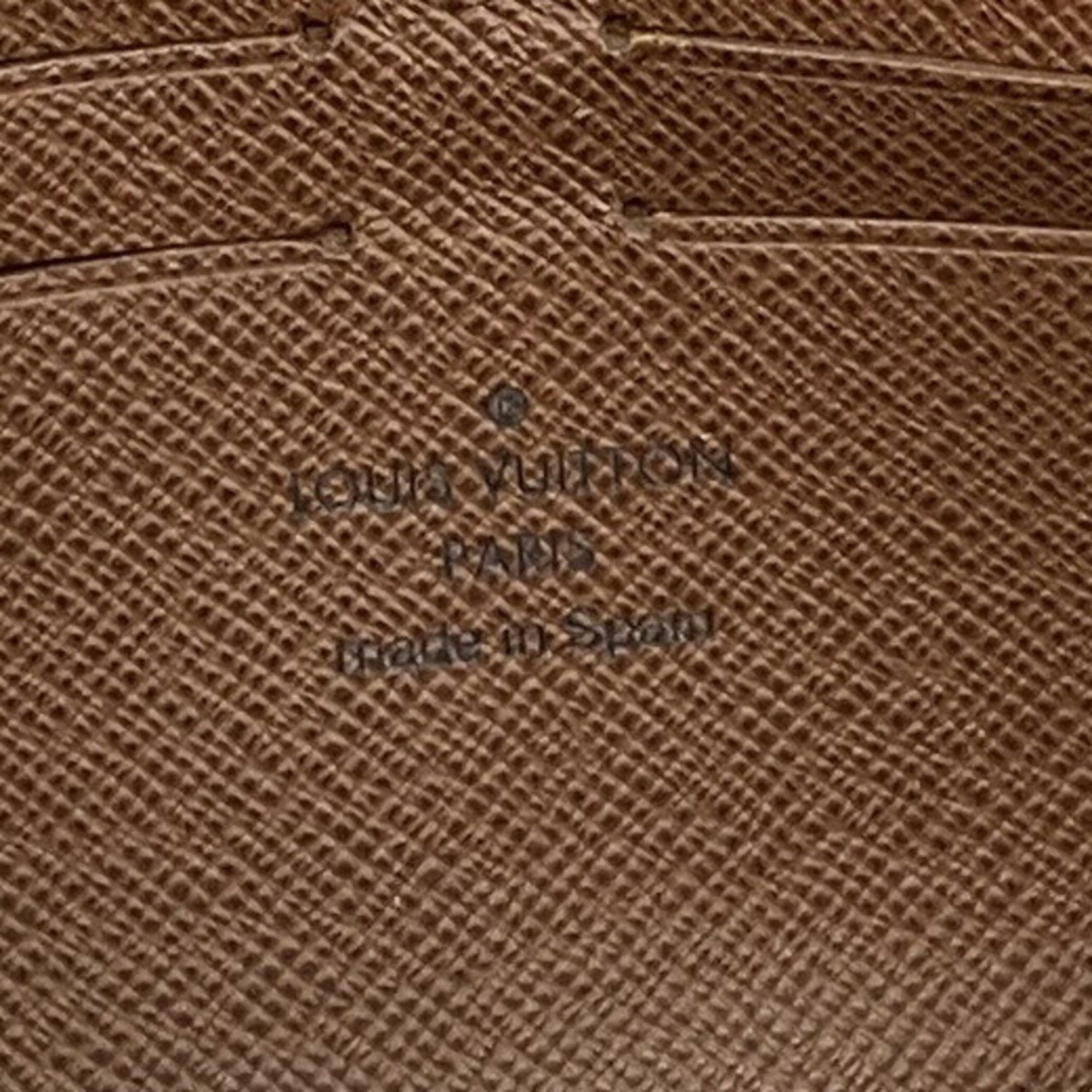 Louis Vuitton Brown Long Wallet (Bi-Fold) (Pre-Owned)