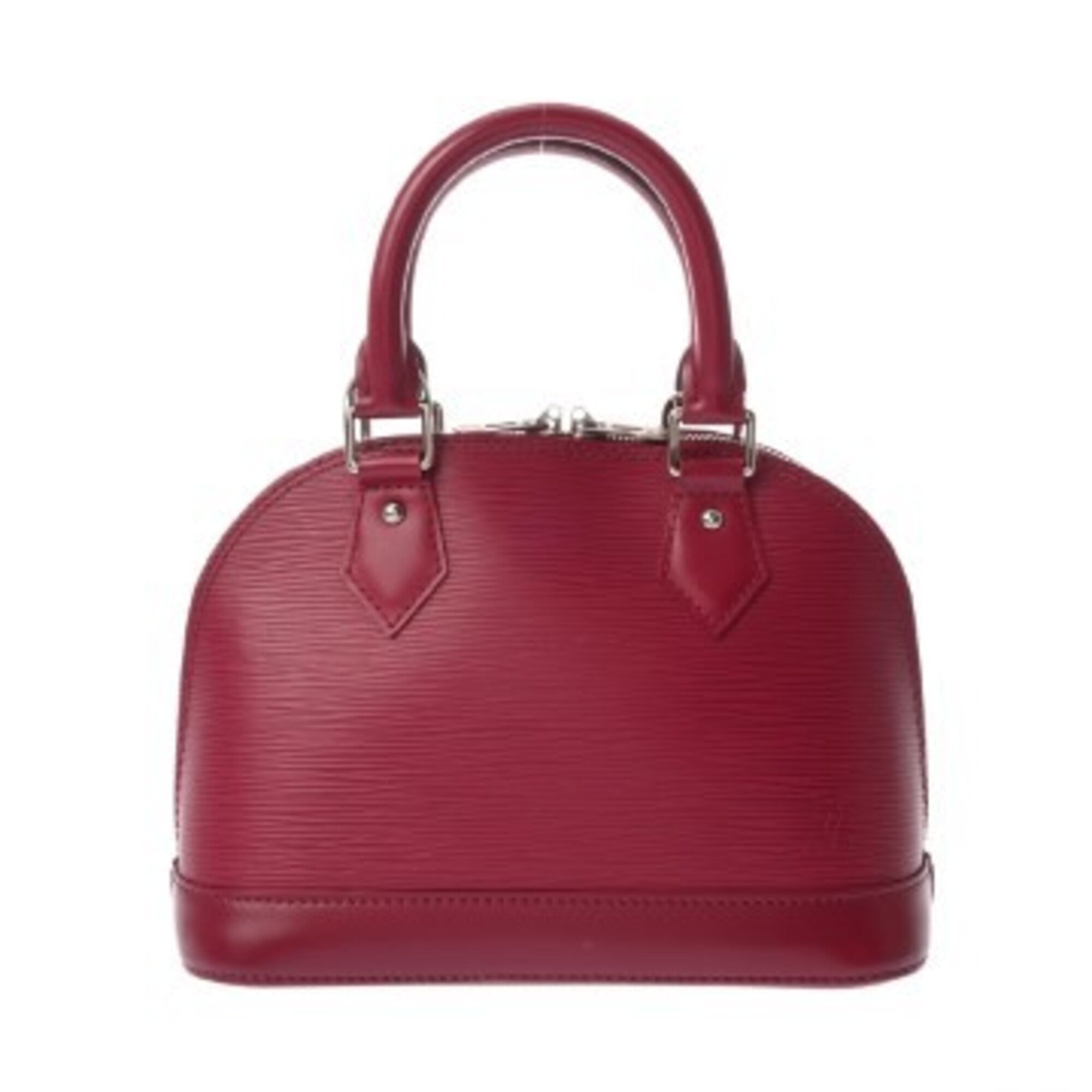 Louis Vuitton Fuchsia Leather Handbag (Pre-Owned)