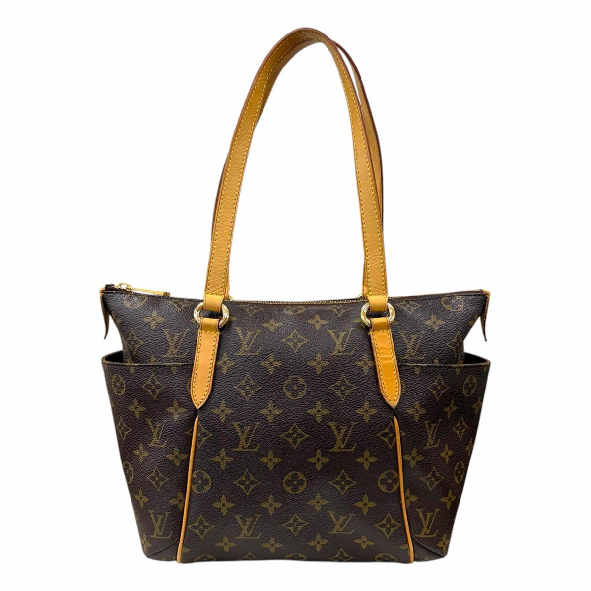 Louis Vuitton Brown Monogram Canvas Tote Bag (Pre-Owned)